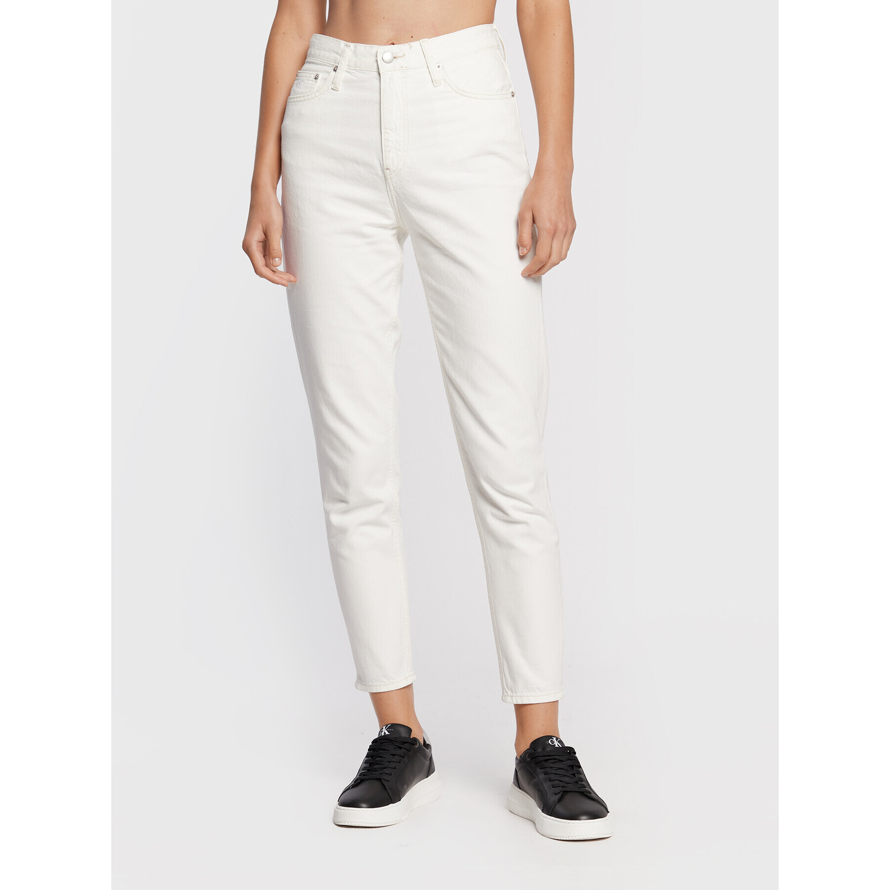 Calvin Klein Jeans Farmer J20J219525 Fehér Mom Fit - Pepit.hu