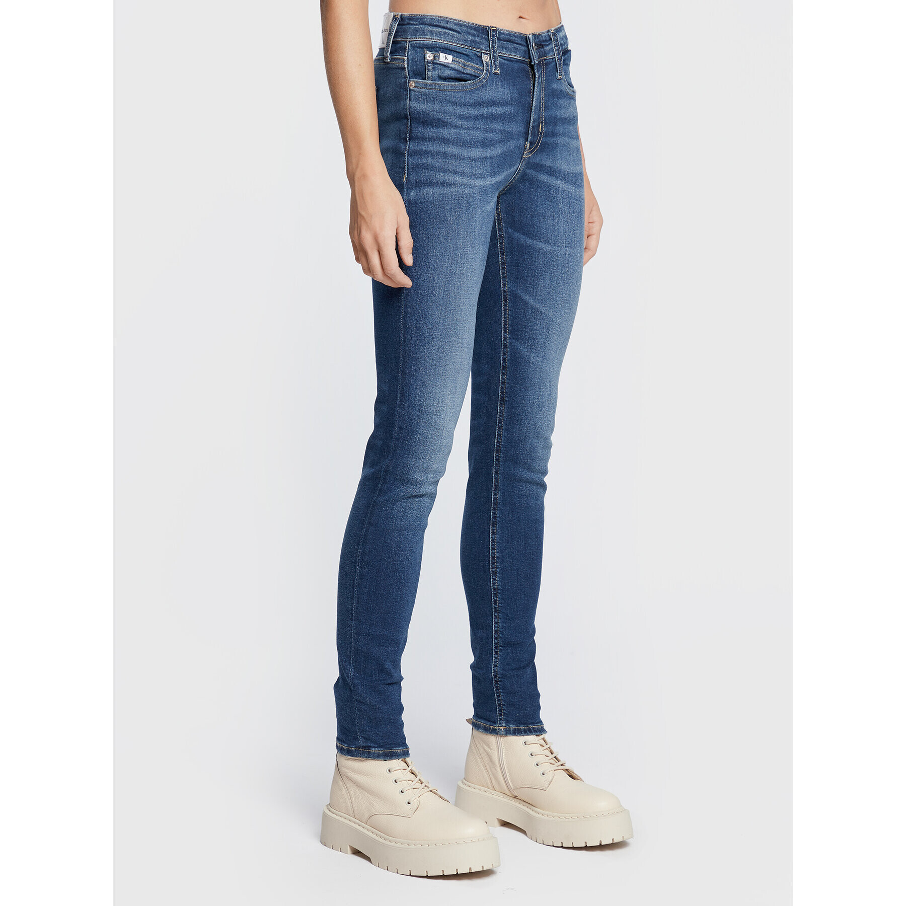 Calvin Klein Jeans Farmer J20J219529 Sötétkék Skinny Fit - Pepit.hu