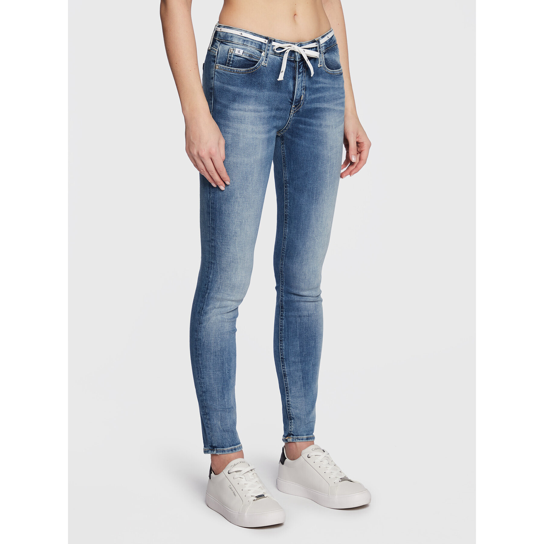 Calvin Klein Jeans Farmer J20J219535 Kék Skinny Fit - Pepit.hu