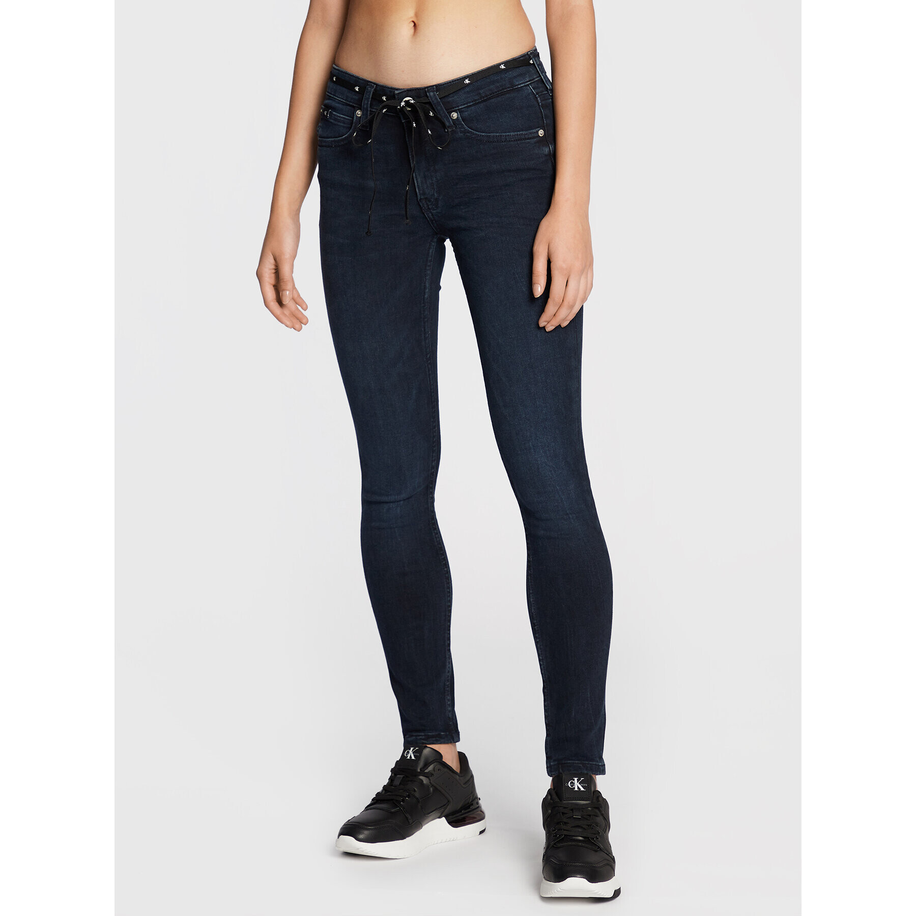 Calvin Klein Jeans Farmer J20J219536 Sötétkék Skinny Fit - Pepit.hu