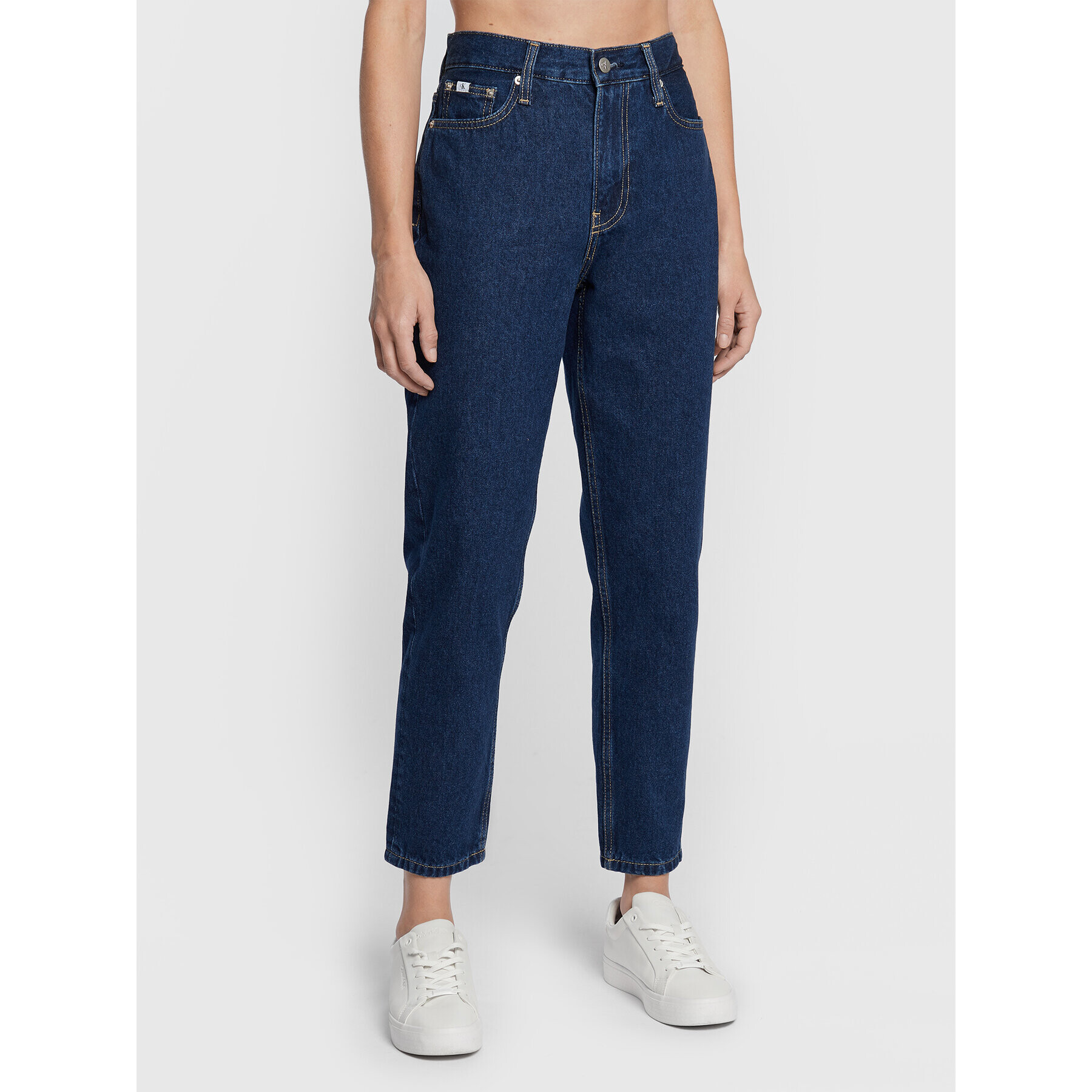 Calvin Klein Jeans Farmer J20J220116 Kék Mom Fit - Pepit.hu