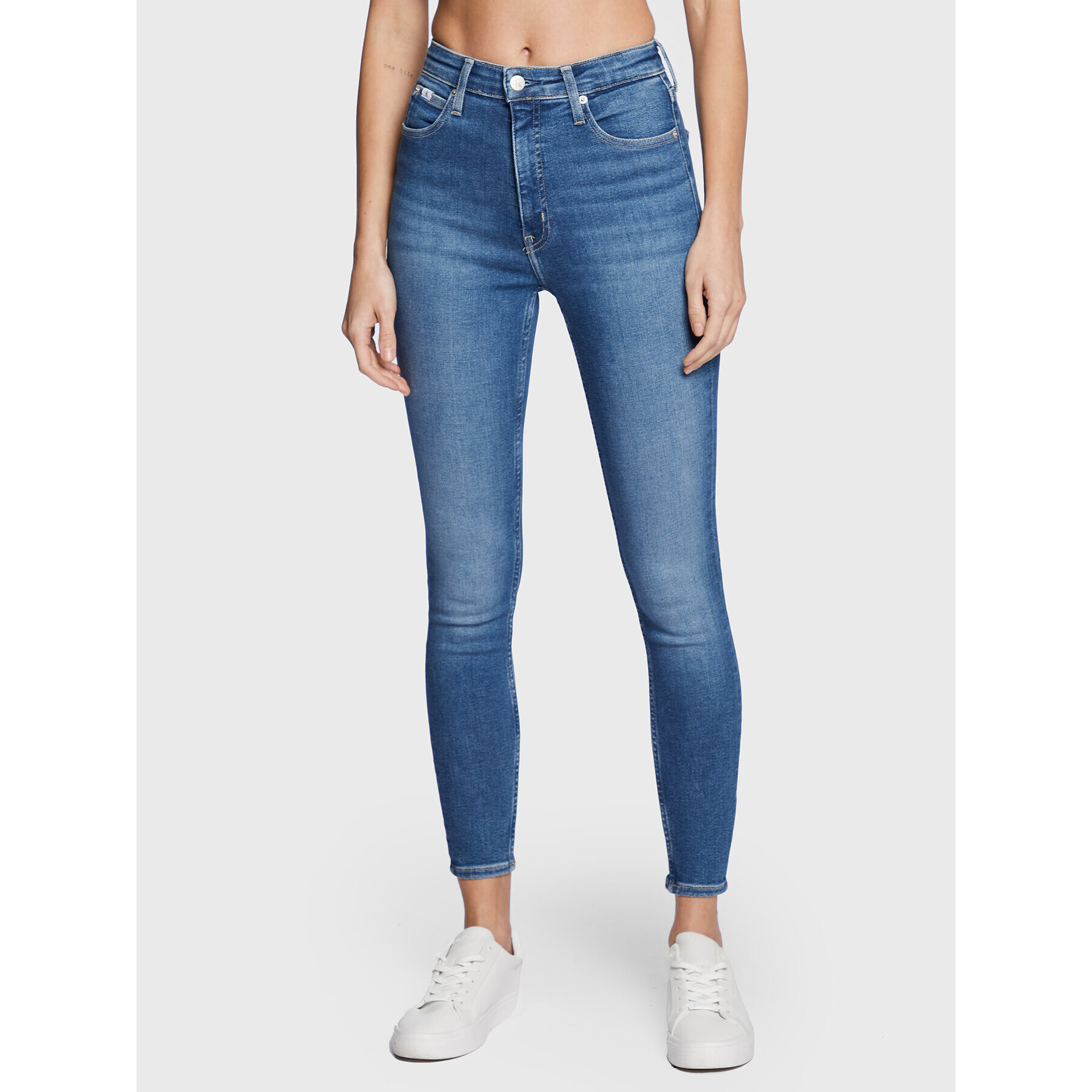 Calvin Klein Jeans Farmer J20J220198 Kék Skinny Fit - Pepit.hu