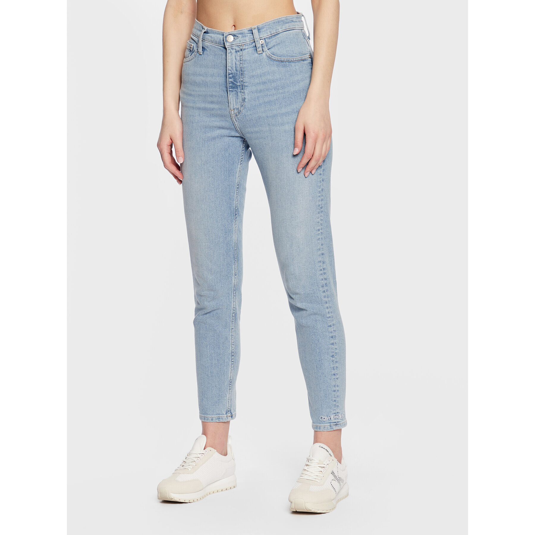 Calvin Klein Jeans Farmer J20J220205 Kék Mom Fit - Pepit.hu