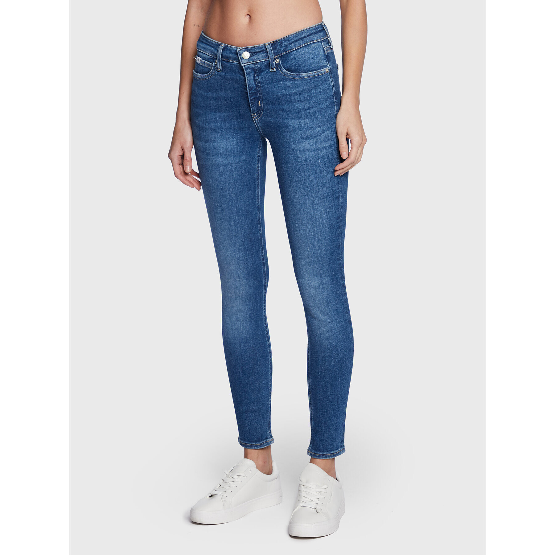 Calvin Klein Jeans Farmer J20J220219 Kék Skinny Fit - Pepit.hu