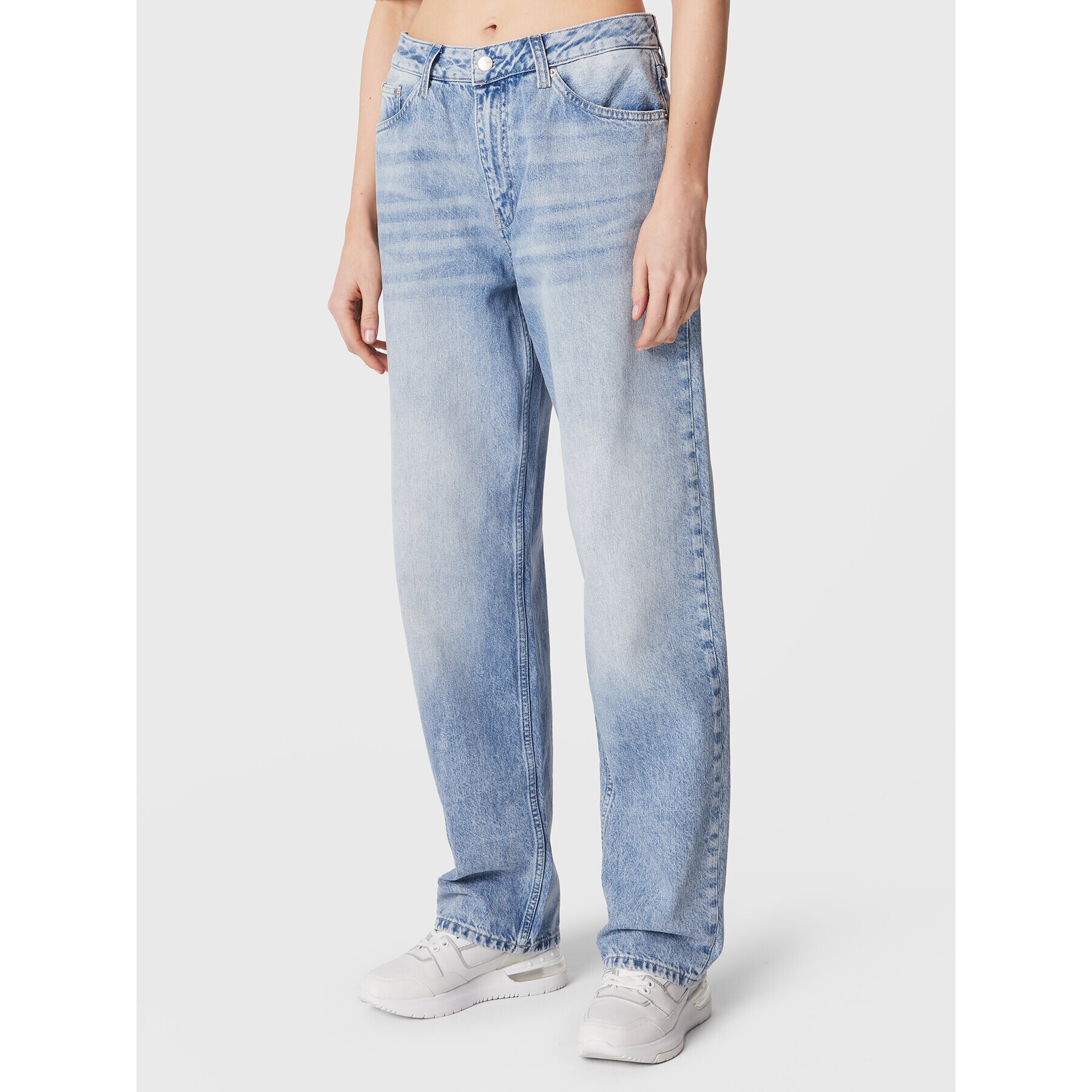 Calvin Klein Jeans Farmer J20J220249 Kék Relaxed Fit - Pepit.hu