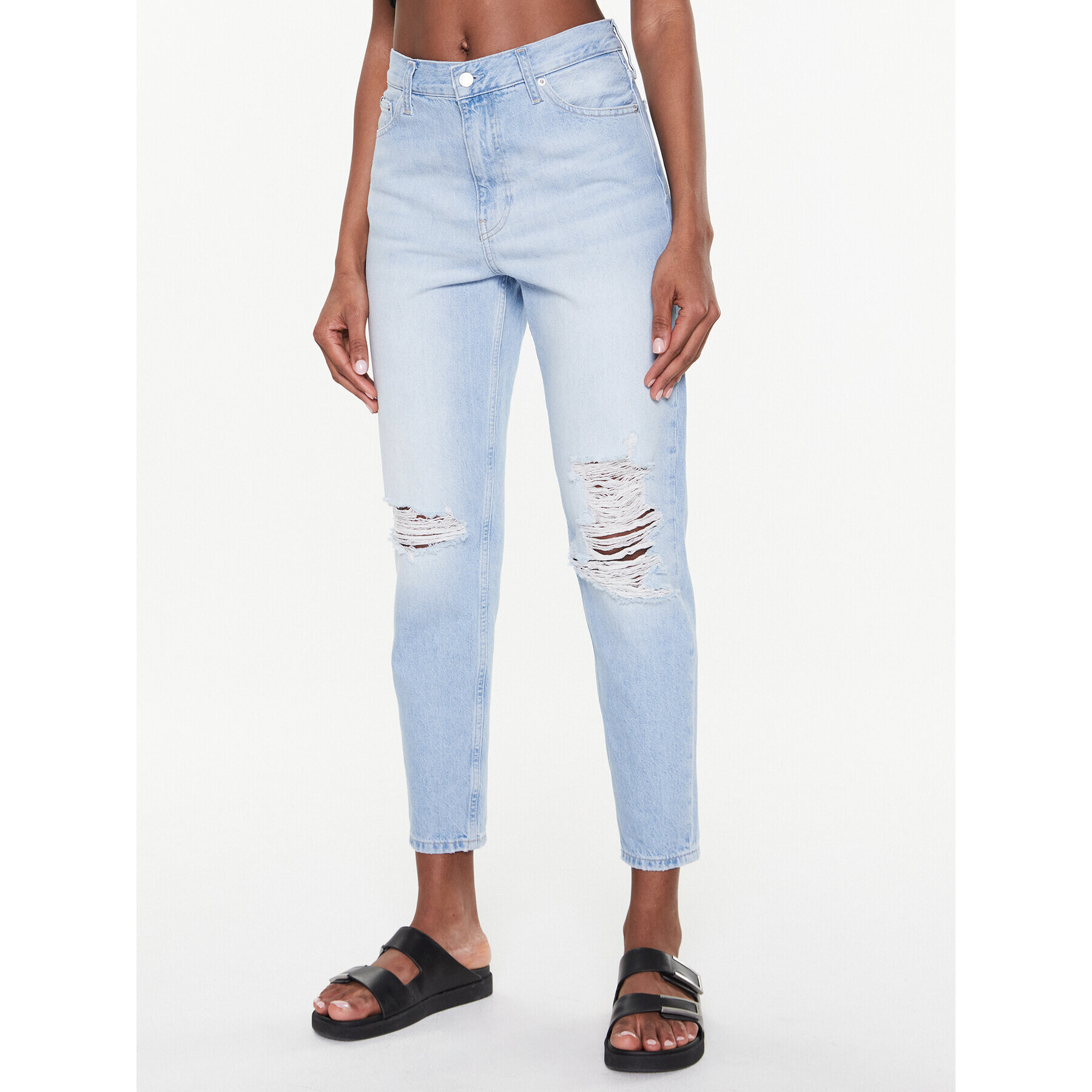 Calvin Klein Jeans Farmer J20J220610 Kék Mom Fit - Pepit.hu