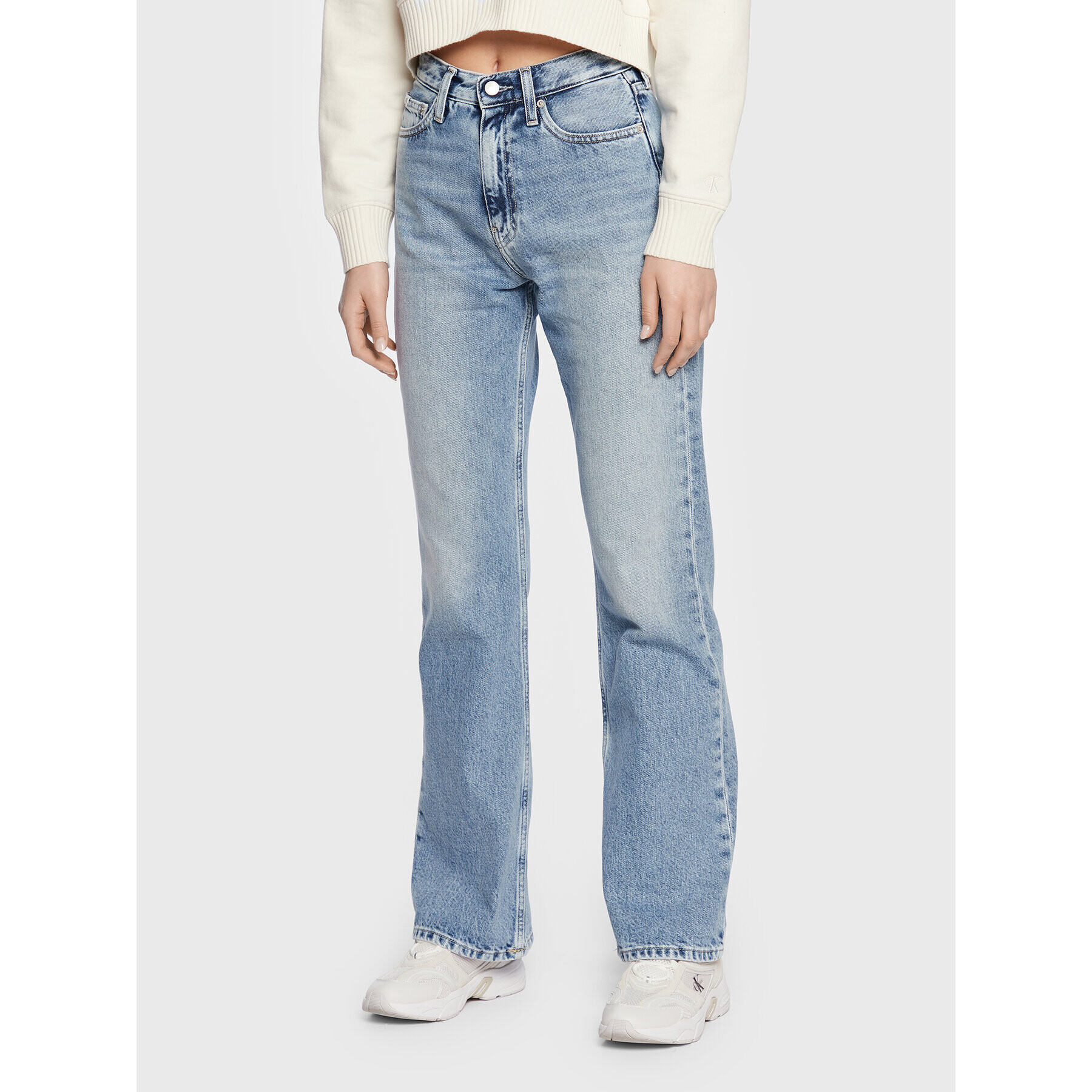 Calvin Klein Jeans Farmer J20J220855 Kék Bootcut Fit - Pepit.hu