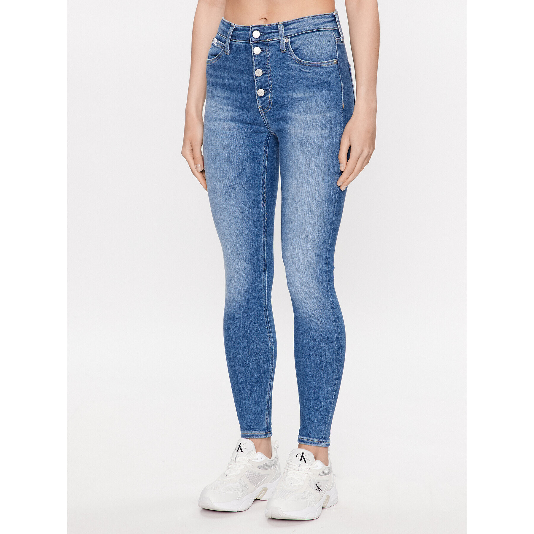 Calvin Klein Jeans Farmer J20J221252 Kék Skinny Fit - Pepit.hu