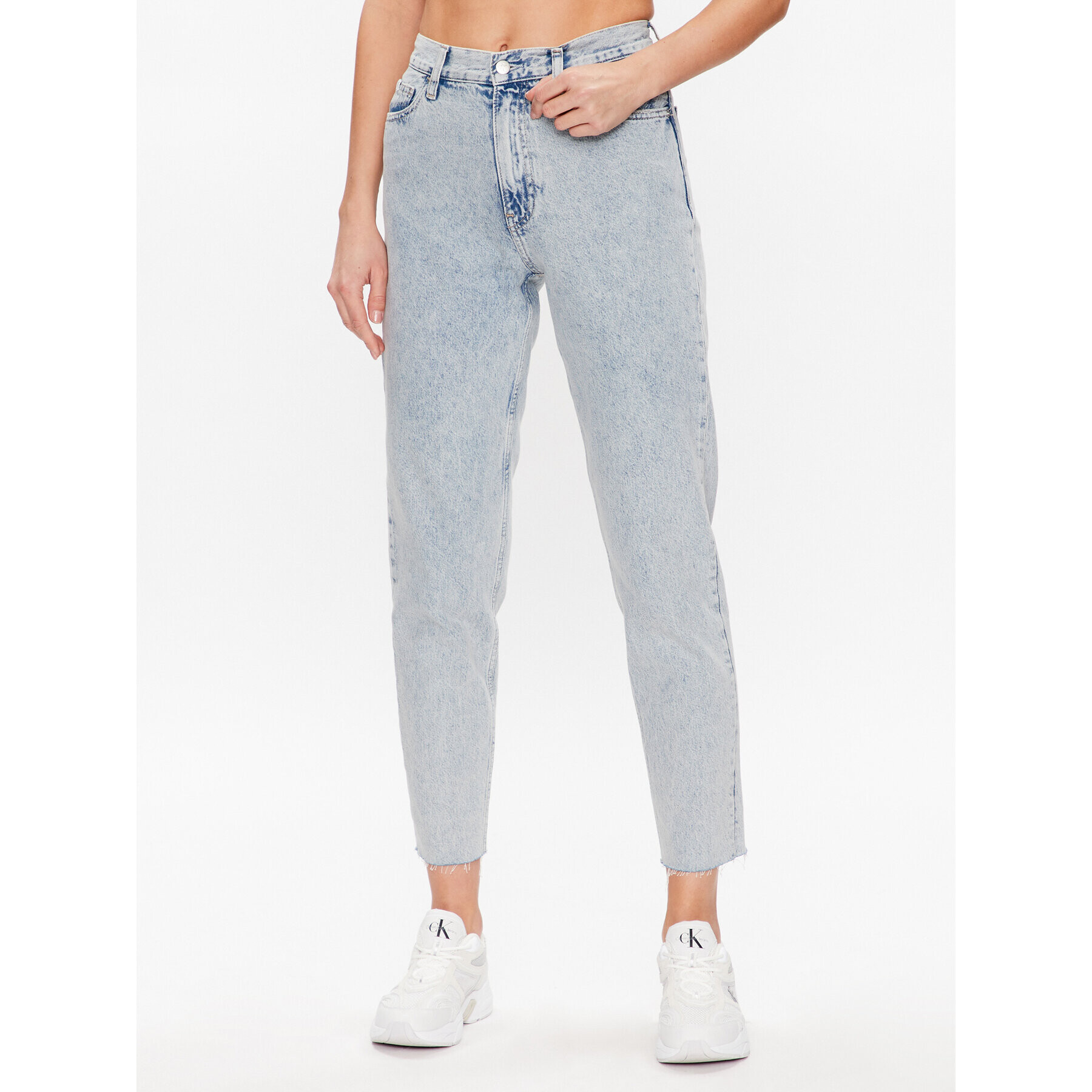 Calvin Klein Jeans Farmer J20J221255 Kék Mom Fit - Pepit.hu