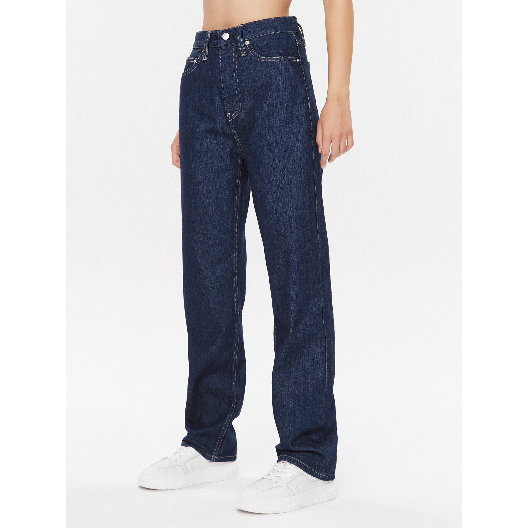 Calvin Klein Jeans Farmer J20J221785 Sötétkék Straight Fit - Pepit.hu