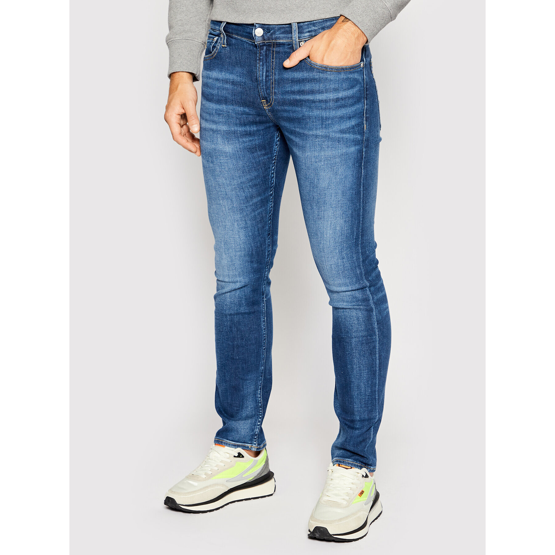 Calvin Klein Jeans Farmer J30J315354 Kék Slim Fit - Pepit.hu