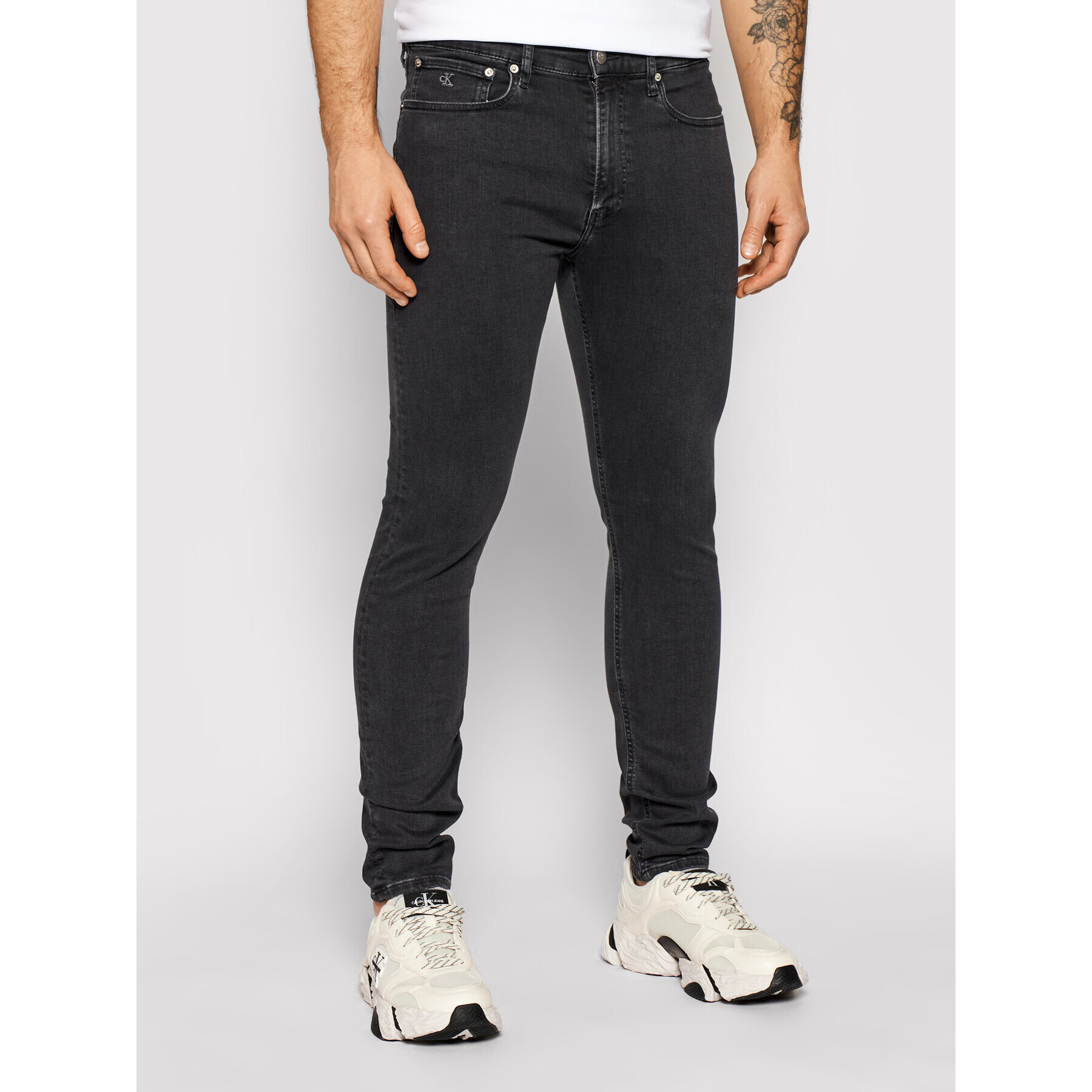 Calvin Klein Jeans Farmer J30J315571 Szürke Skinny Fit - Pepit.hu