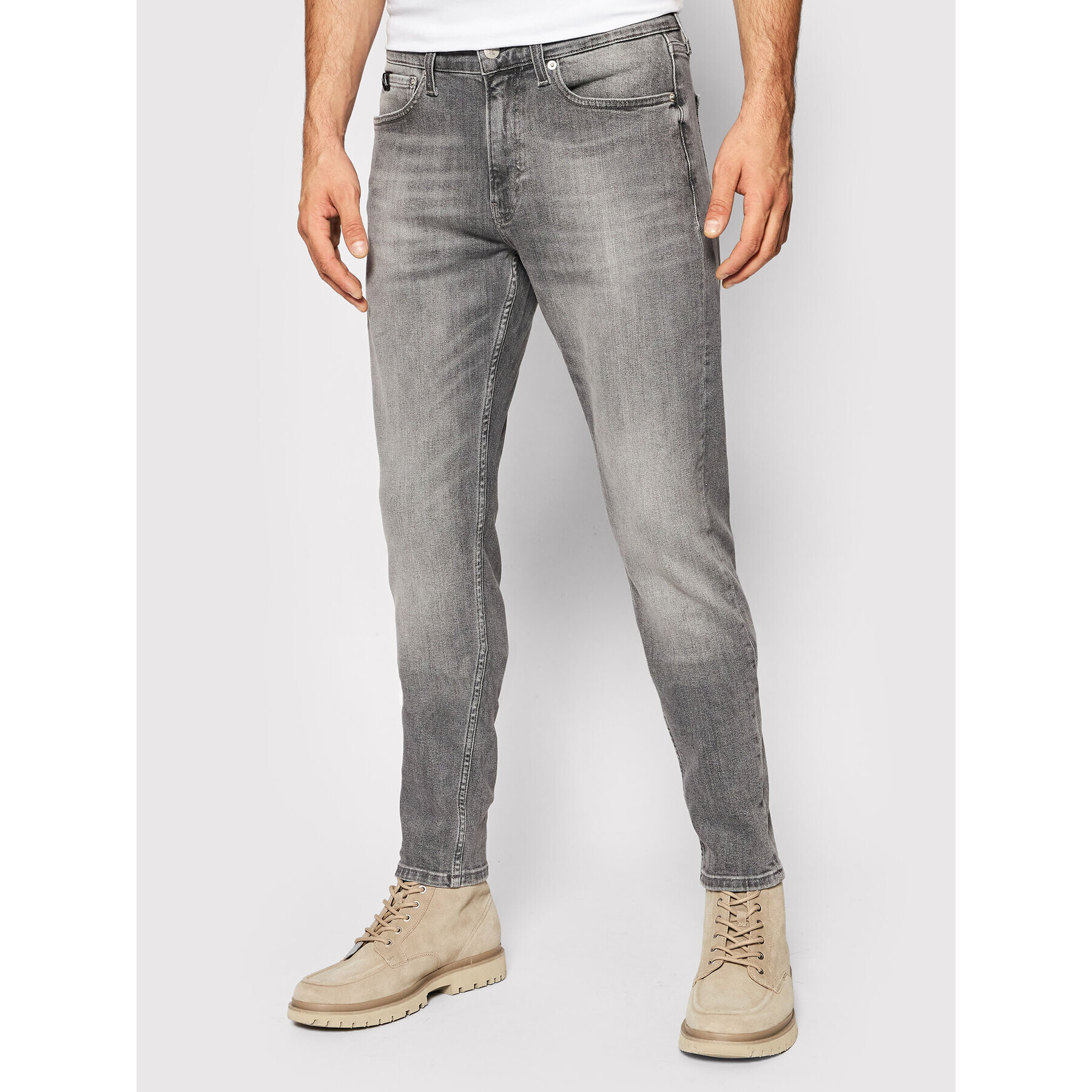 Calvin Klein Jeans Farmer J30J318887 Szürke Slim Fit - Pepit.hu