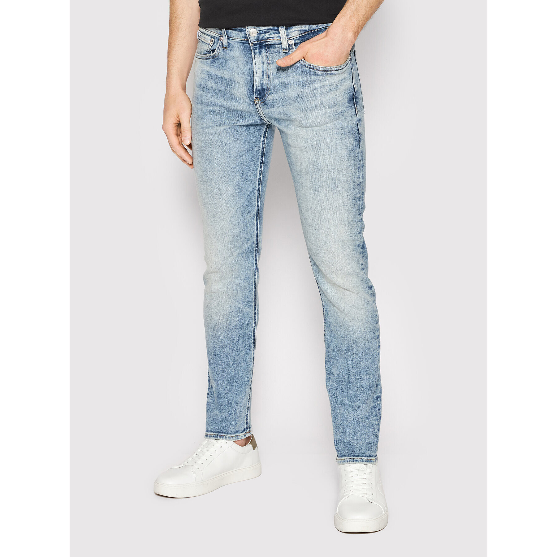 Calvin Klein Jeans Farmer J30J319873 Kék Skinny Fit - Pepit.hu