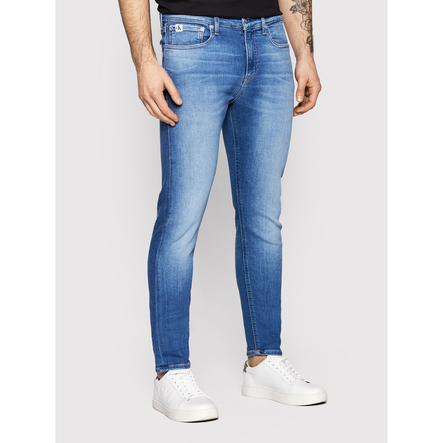 Calvin Klein Jeans Farmer J30J320463 Kék Skinny Fit - Pepit.hu