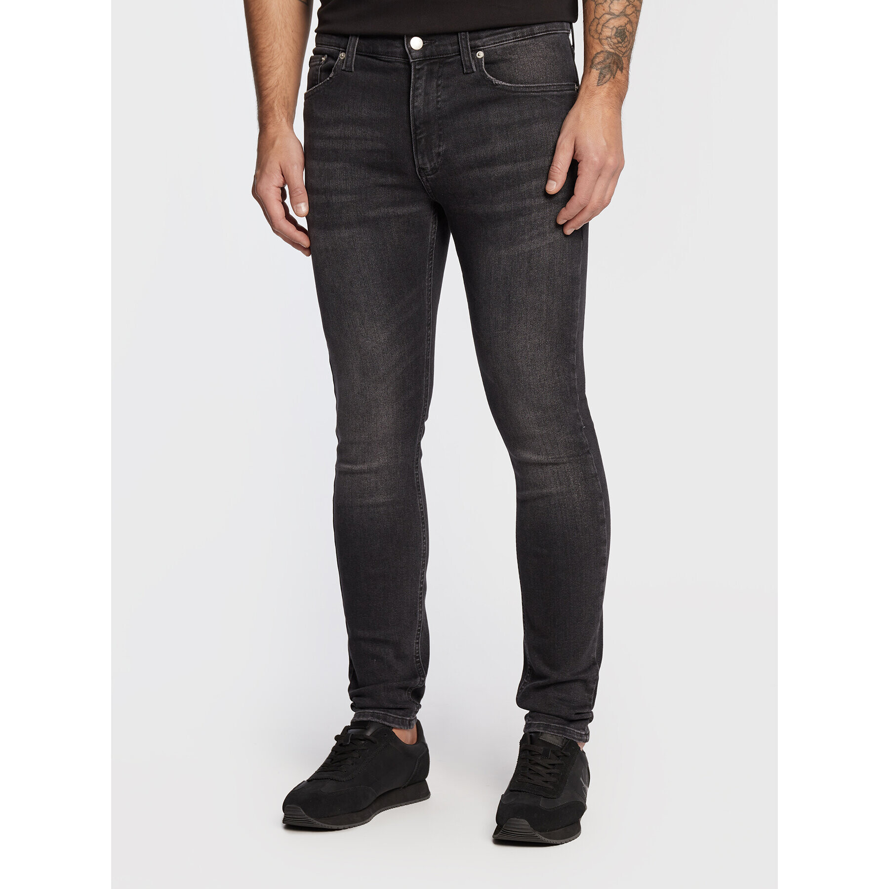 Calvin Klein Jeans Farmer J30J321018 Szürke Super Skinny Fit - Pepit.hu