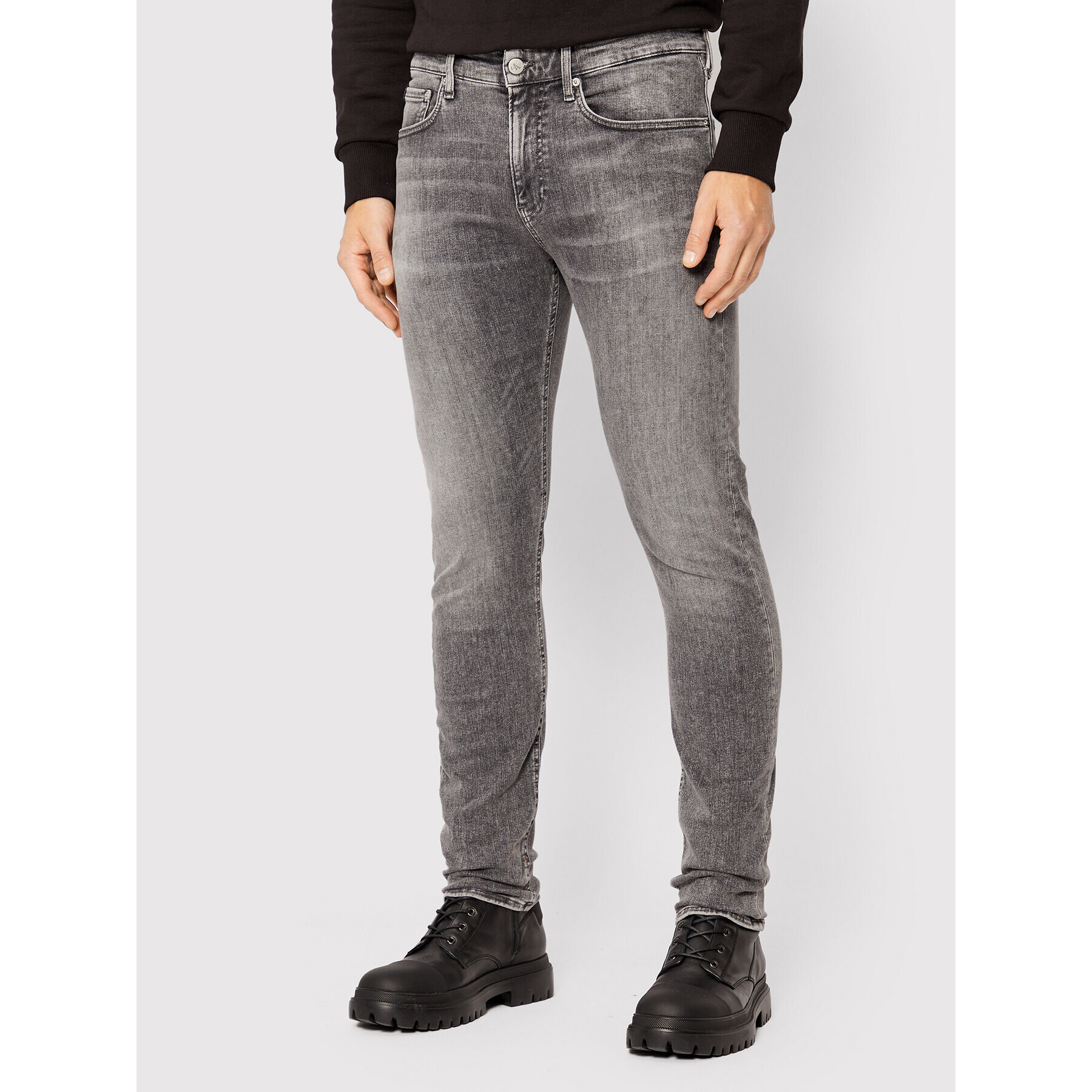 Calvin Klein Jeans Farmer J30J321126 Szürke Skinny Fit - Pepit.hu