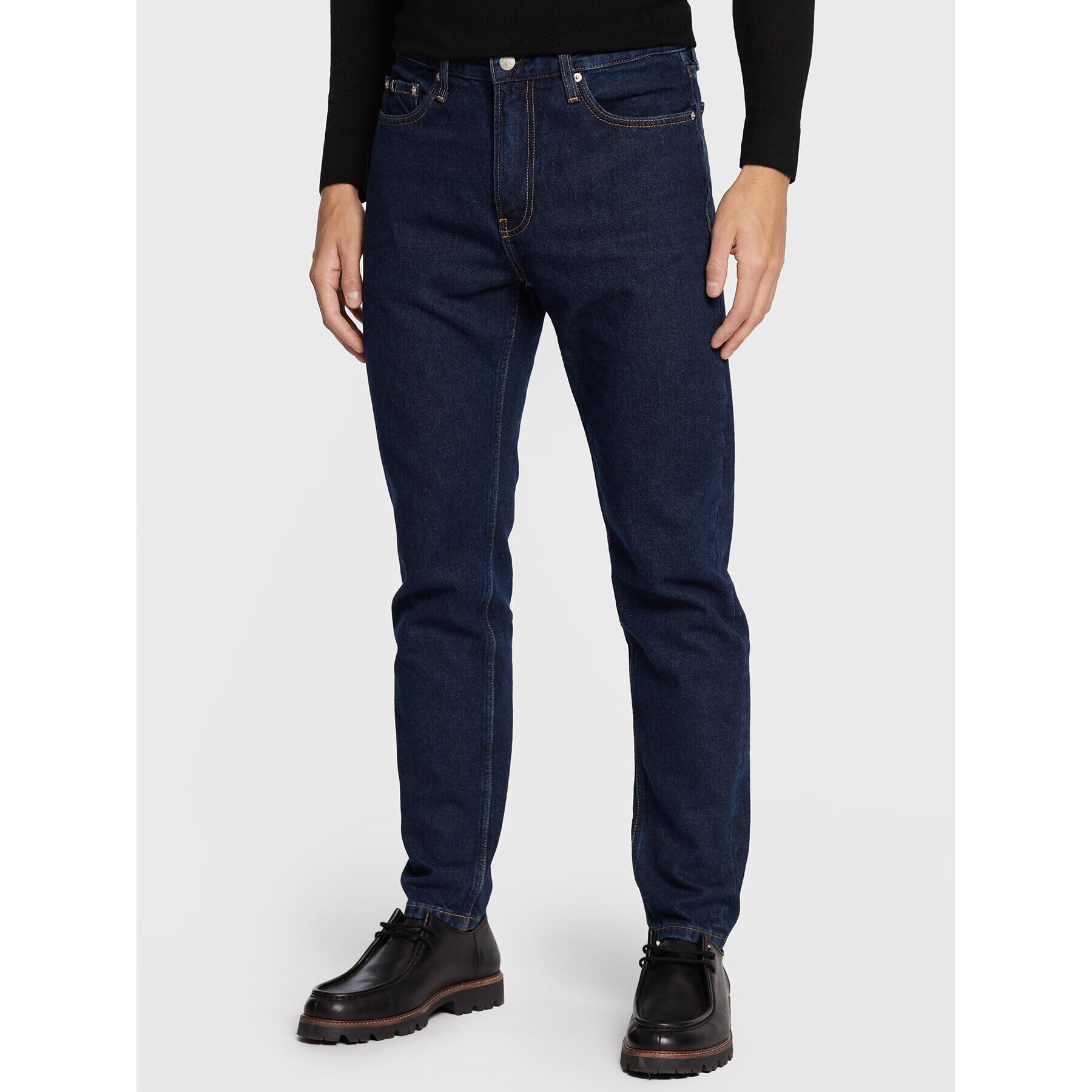 Calvin Klein Jeans Farmer J30J321437 Sötétkék Taper Fit - Pepit.hu