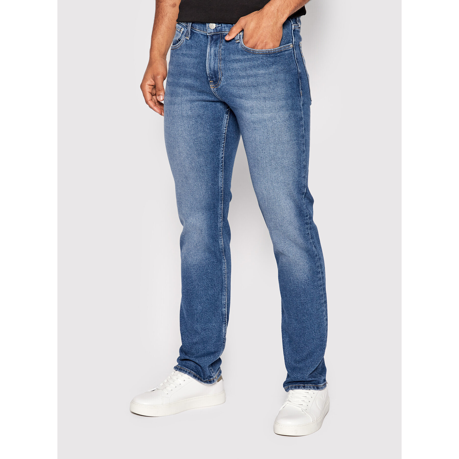 Calvin Klein Jeans Farmer J30J321607 Kék Straight Fit - Pepit.hu