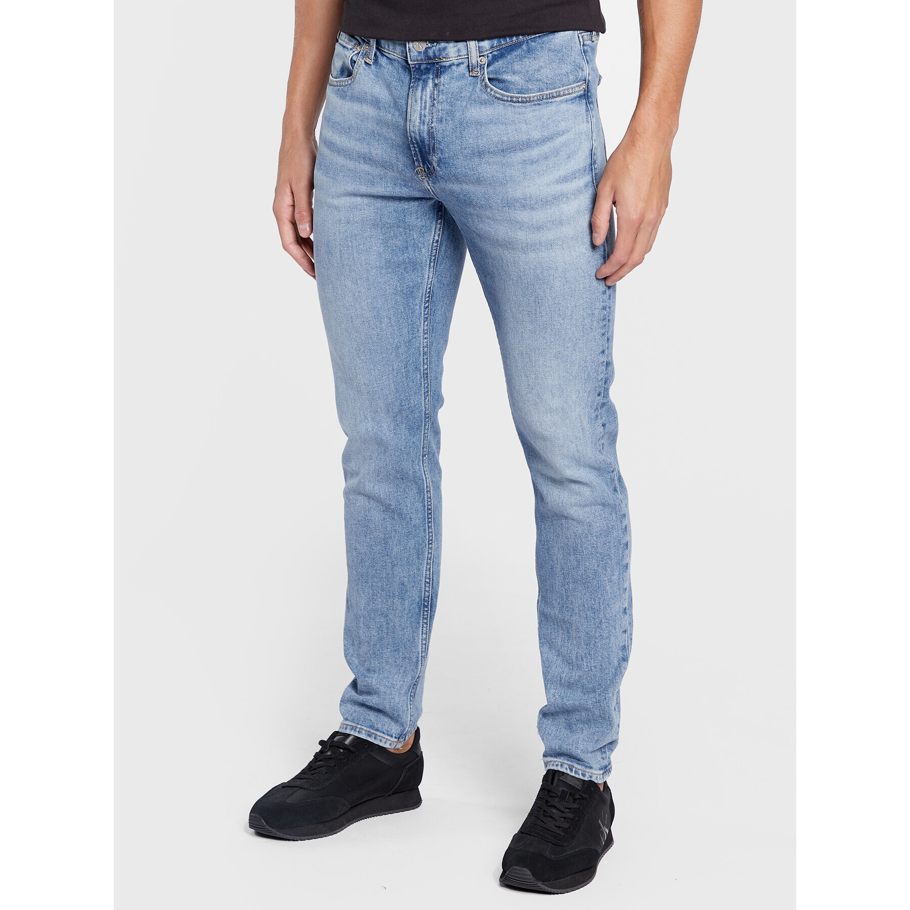 Calvin Klein Jeans Farmer J30J322298 Kék Slim Tapered Fit - Pepit.hu