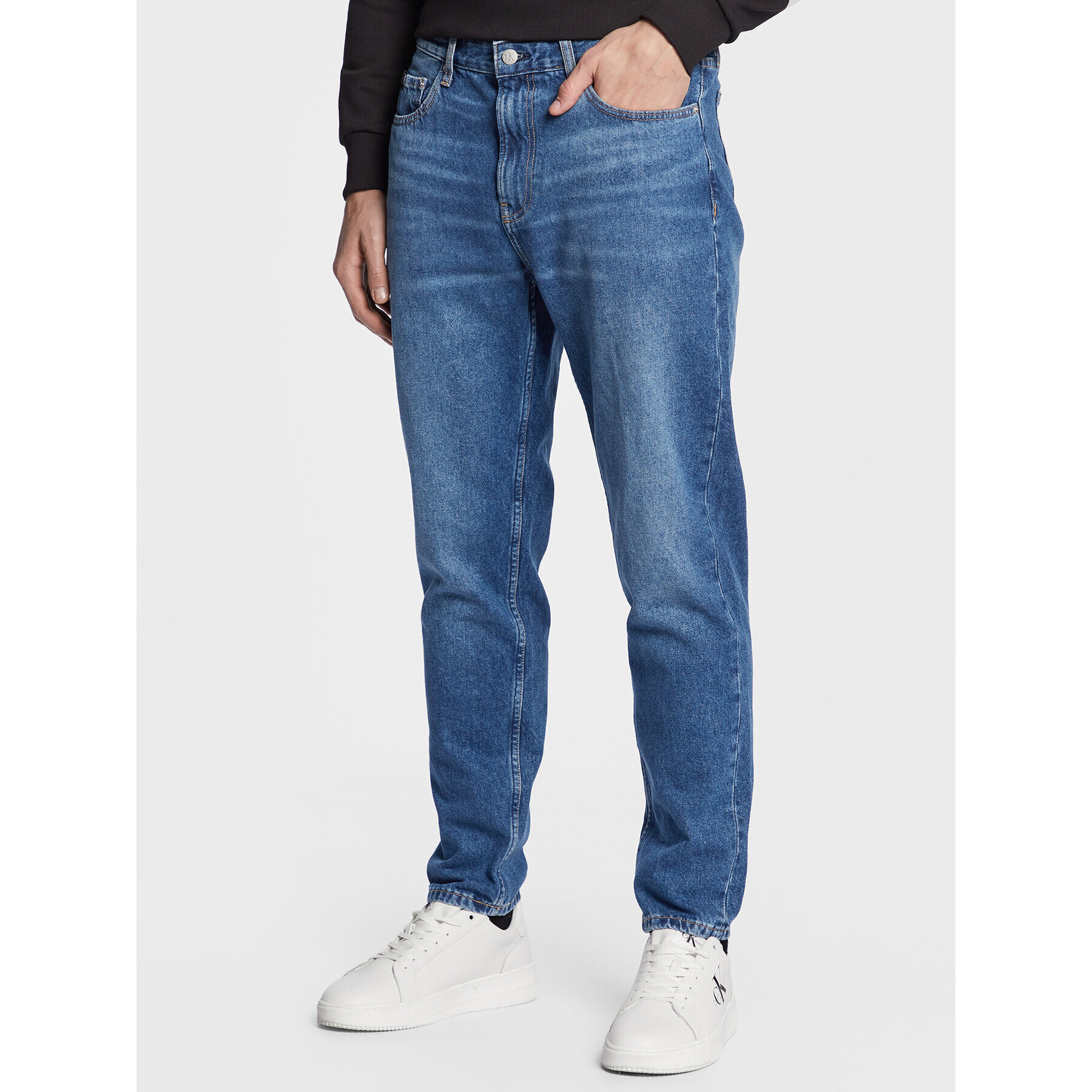 Calvin Klein Jeans Farmer J30J322411 Kék Tapered Fit - Pepit.hu