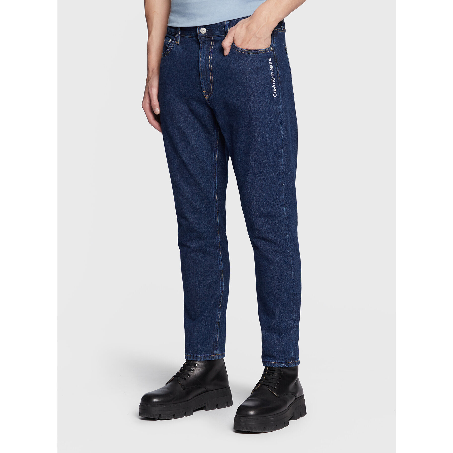 Calvin Klein Jeans Farmer J30J322424 Kék Regular Fit - Pepit.hu