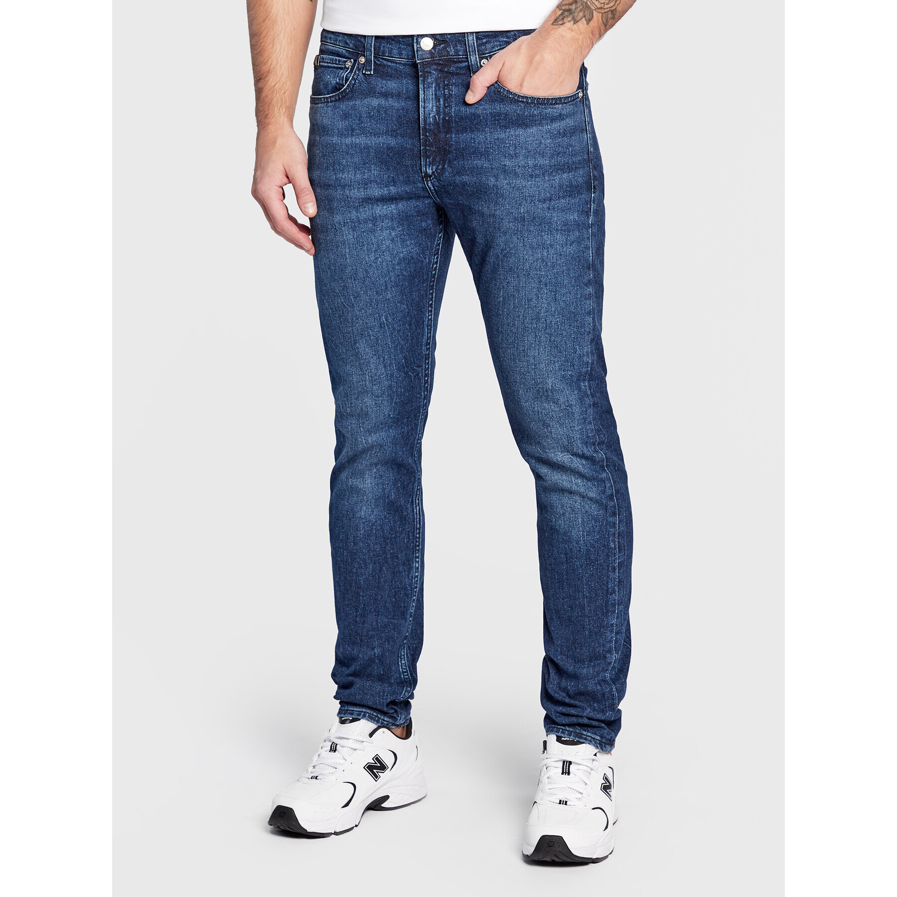 Calvin Klein Jeans Farmer J30J322434 Kék Slim Taper Fit - Pepit.hu