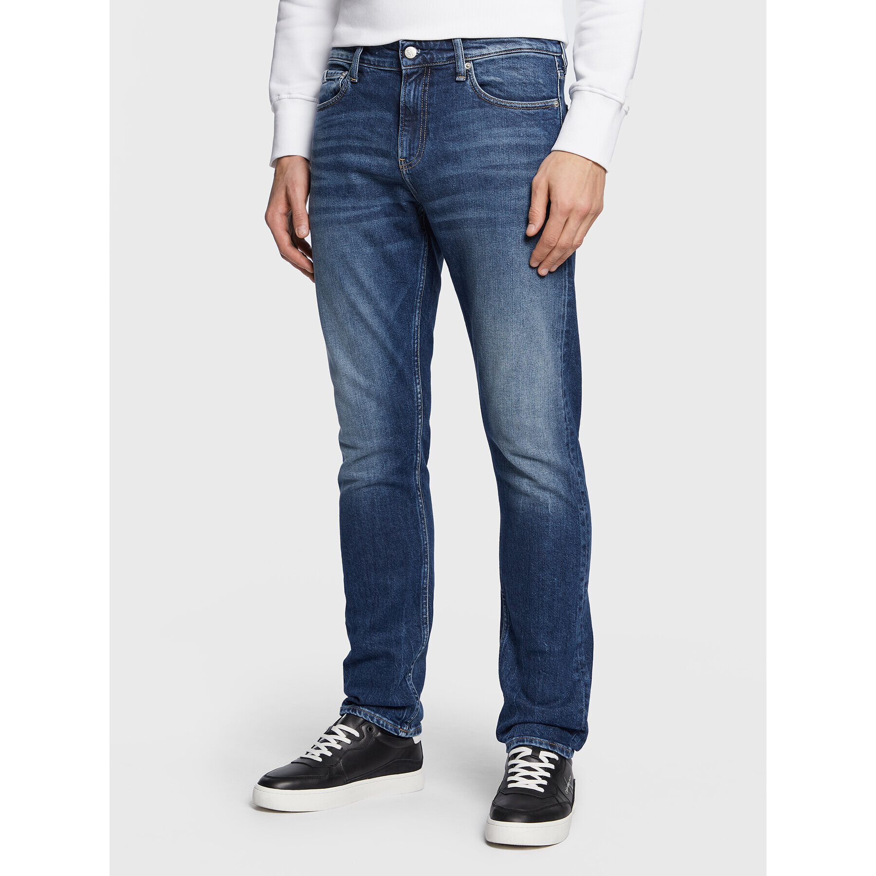 Calvin Klein Jeans Farmer J30J322804 Kék Slim Fit - Pepit.hu