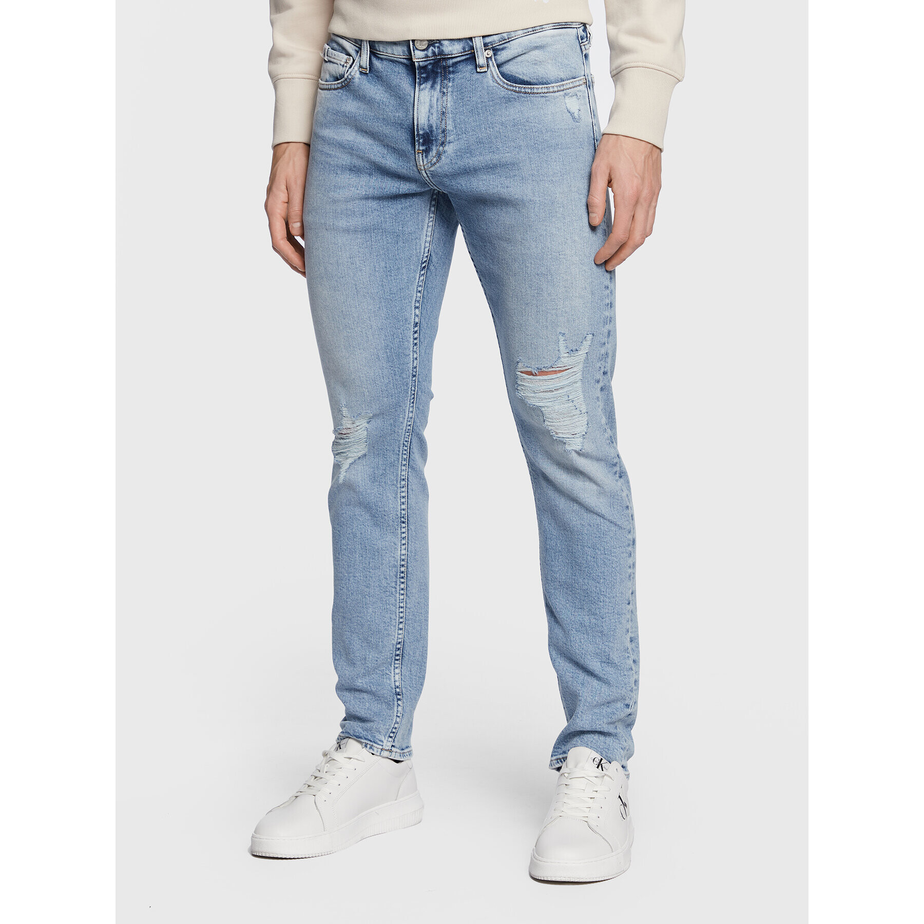 Calvin Klein Jeans Farmer J30J322808 Kék Slim Fit - Pepit.hu