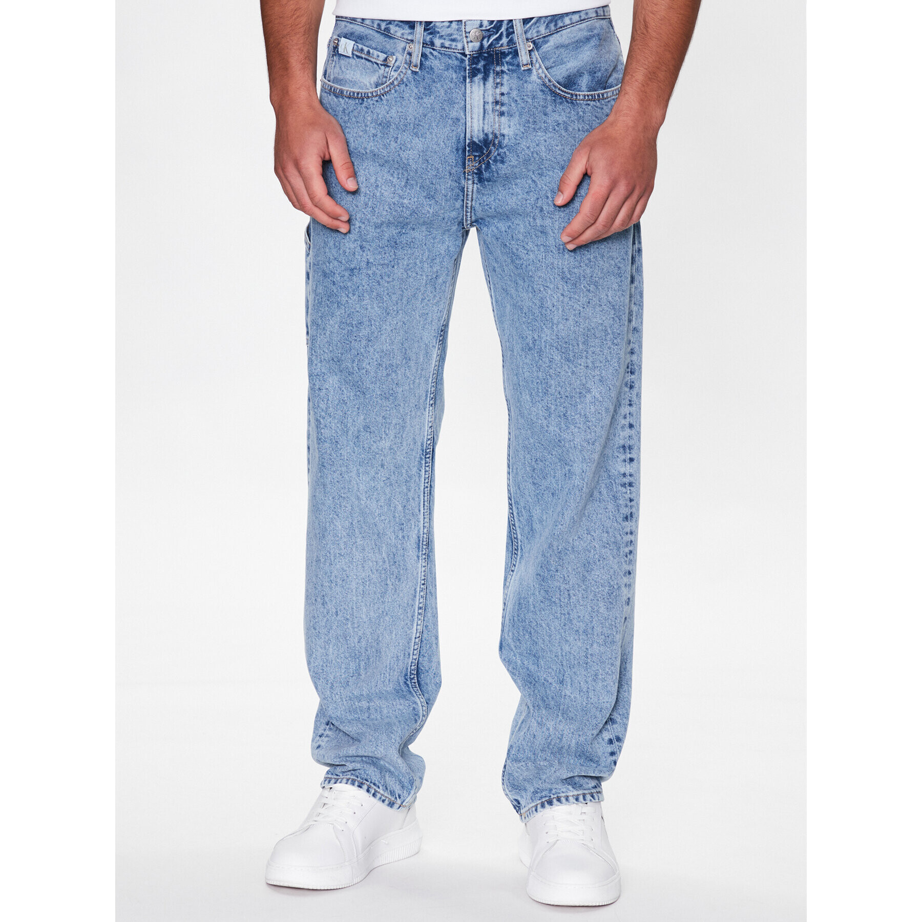 Calvin Klein Jeans Farmer J30J322817 Kék Regular Fit - Pepit.hu