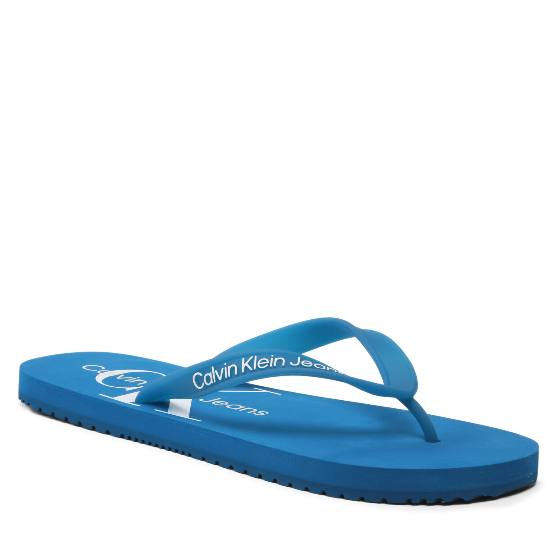 Calvin Klein Jeans Flip-flops Beach Sandal Monogram Tpu YM0YM00838 Kék - Pepit.hu