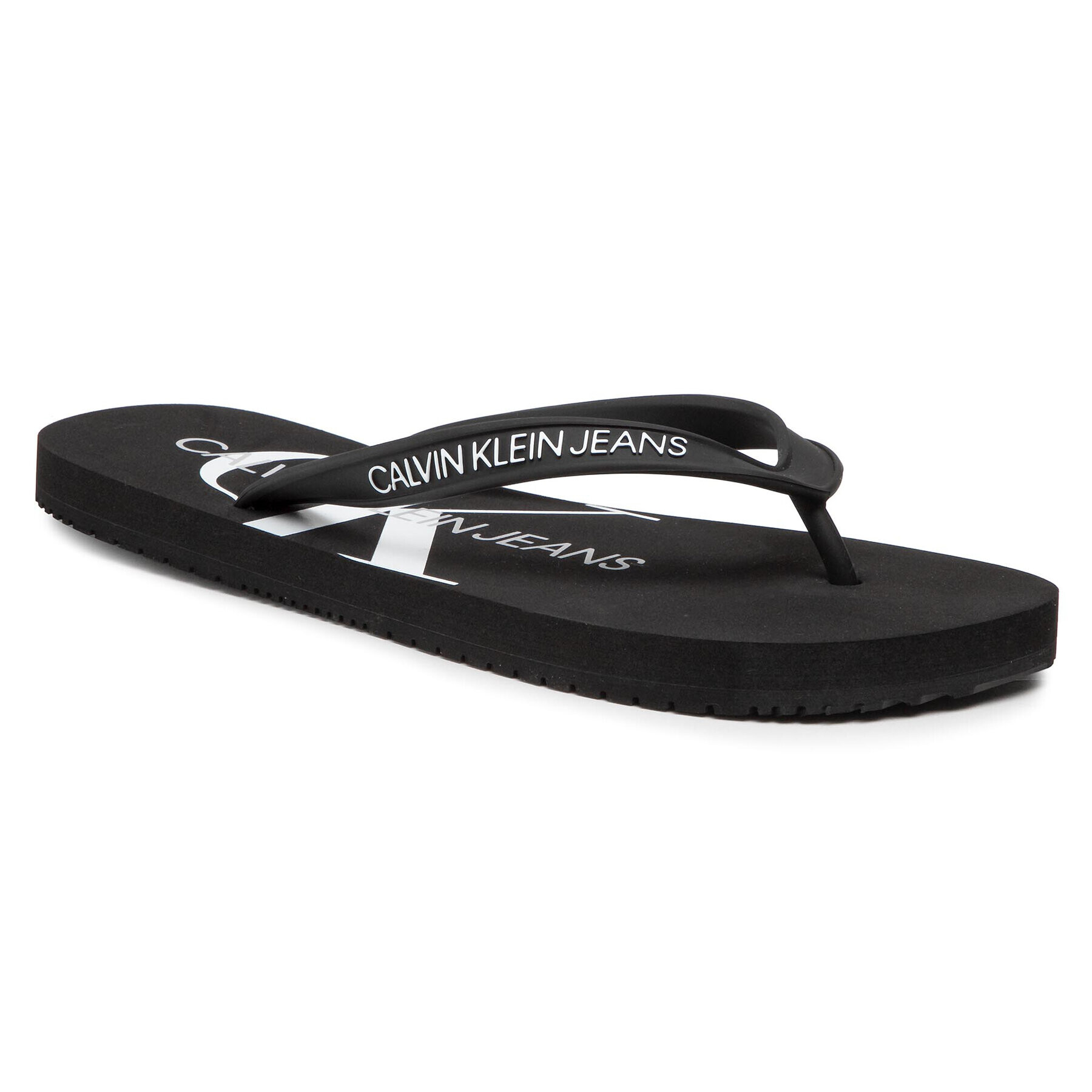 Calvin Klein Jeans Flip-flops Beach YW0YW00098 Fekete - Pepit.hu