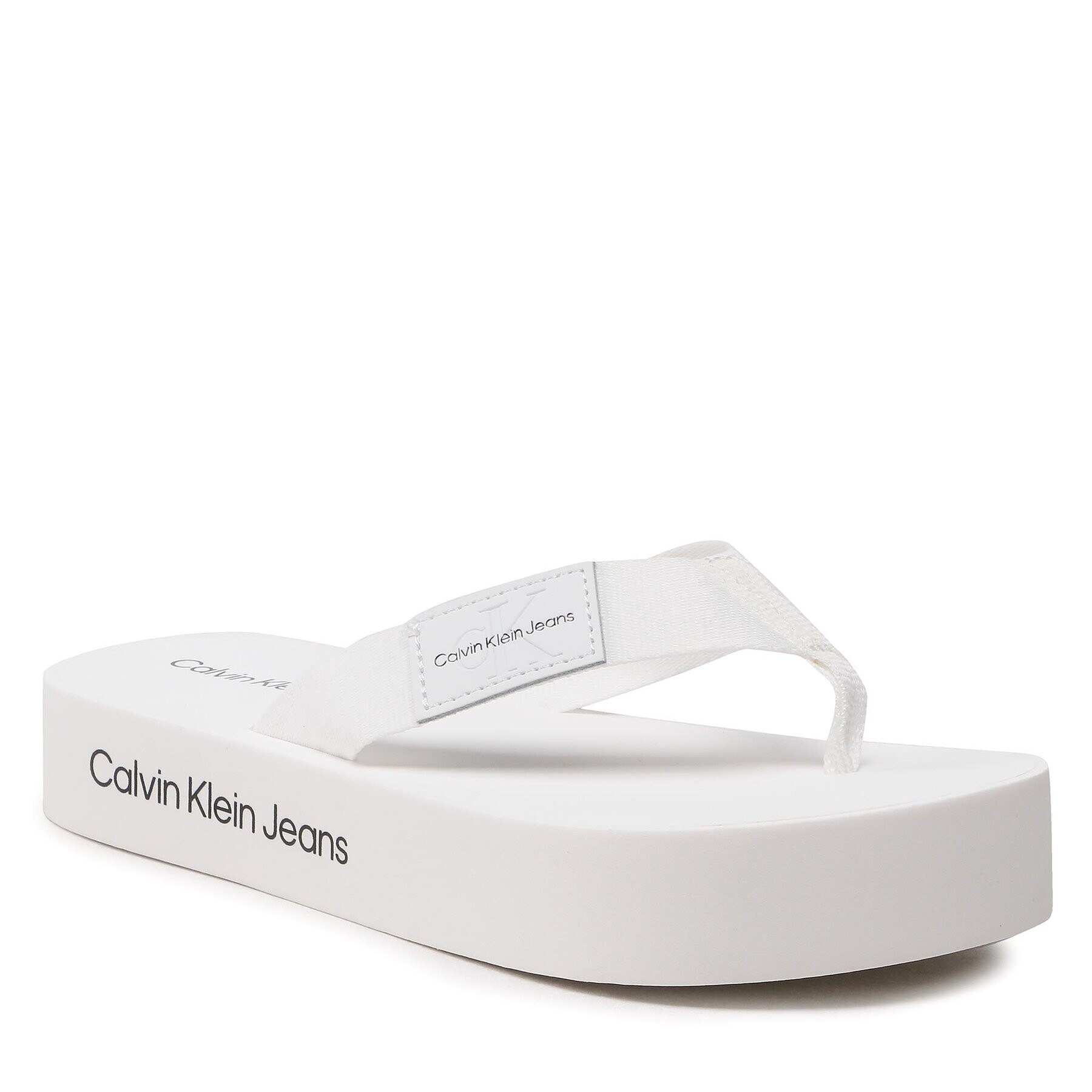 Calvin Klein Jeans Flip-flops Flatform Flipflop YW0YW00993 Fehér - Pepit.hu