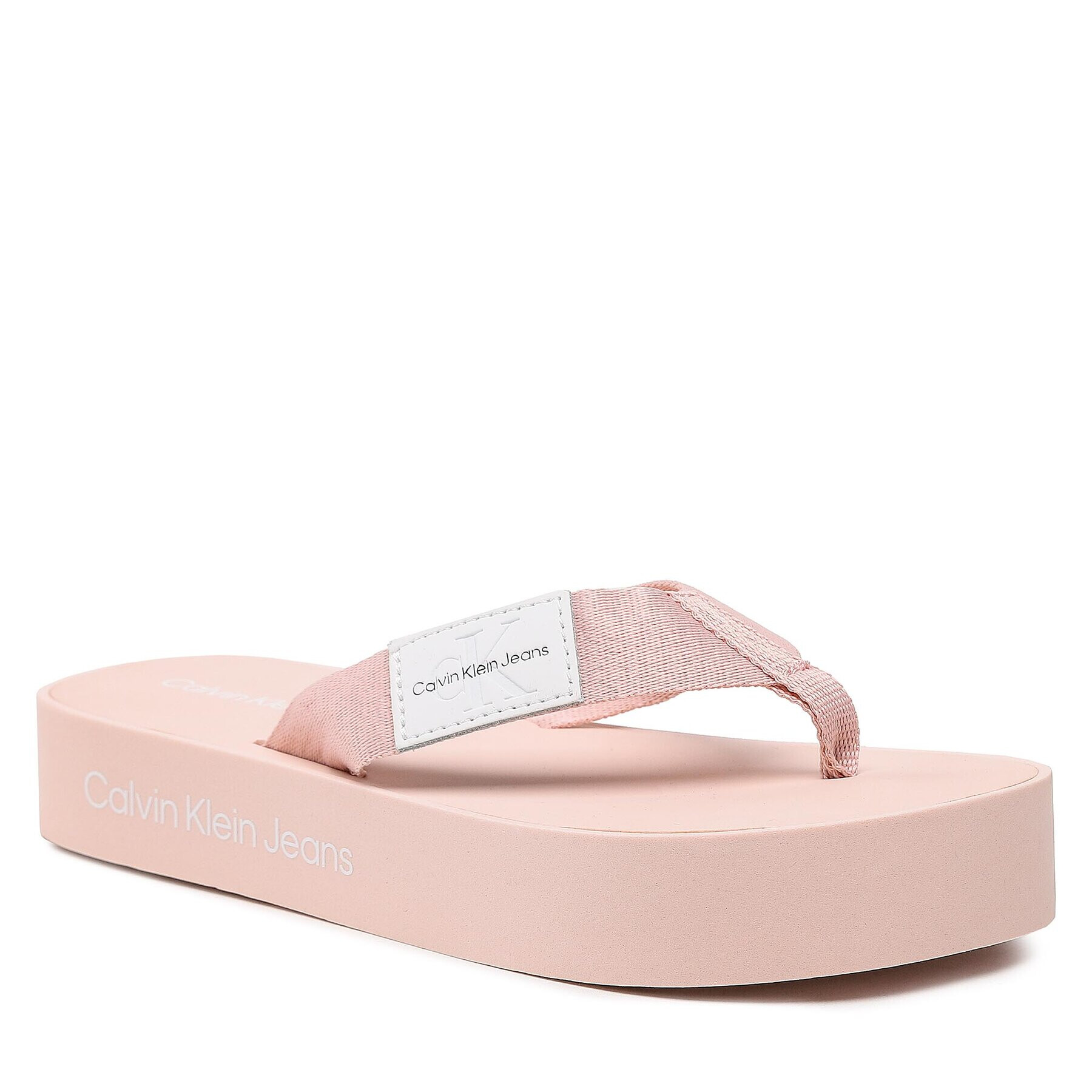 Calvin Klein Jeans Flip-flops Flatform Flipflop YW0YW00993 Rózsaszín - Pepit.hu