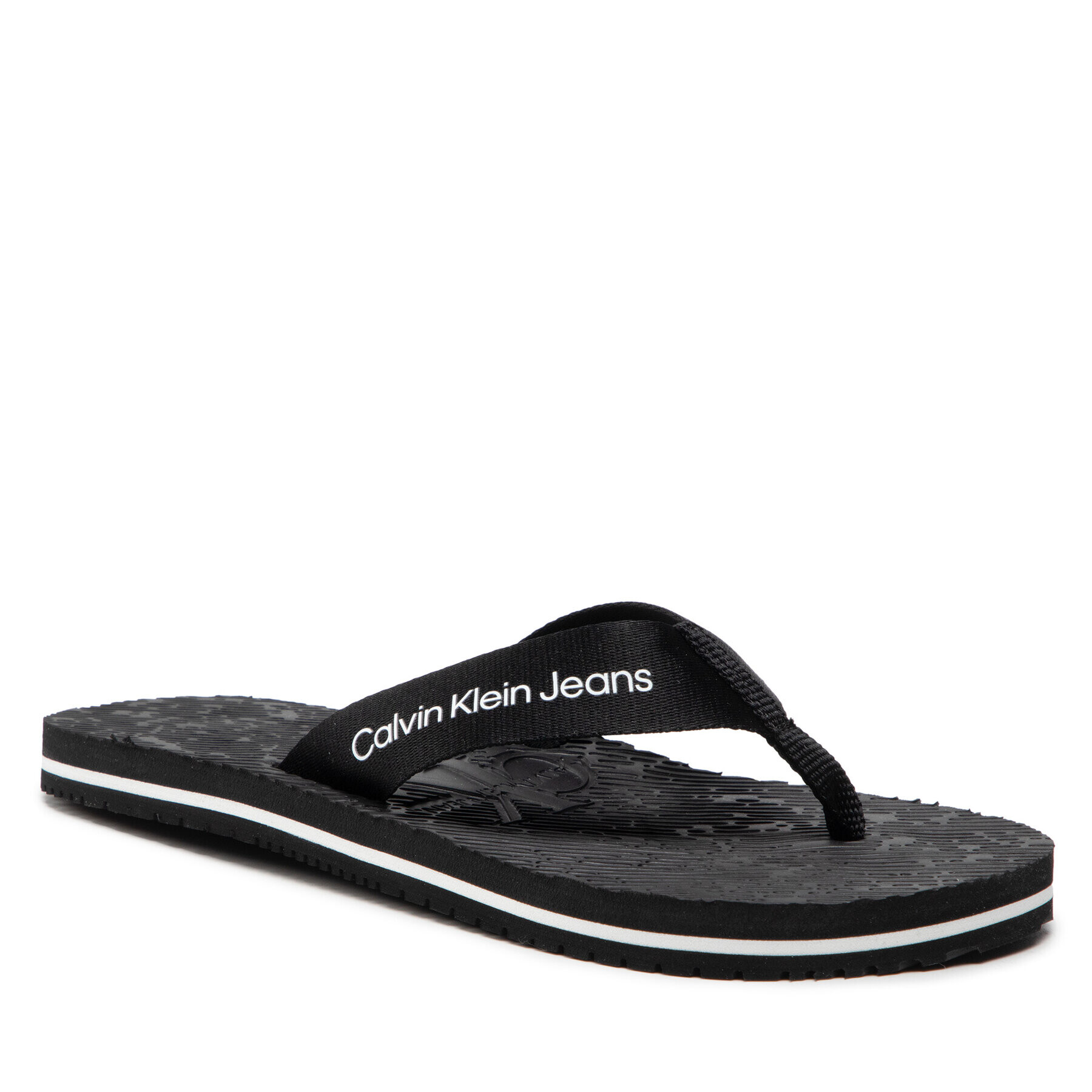 Calvin Klein Jeans Flip-flops Flipflop Webbing 2 YW0YW00651 Fekete - Pepit.hu