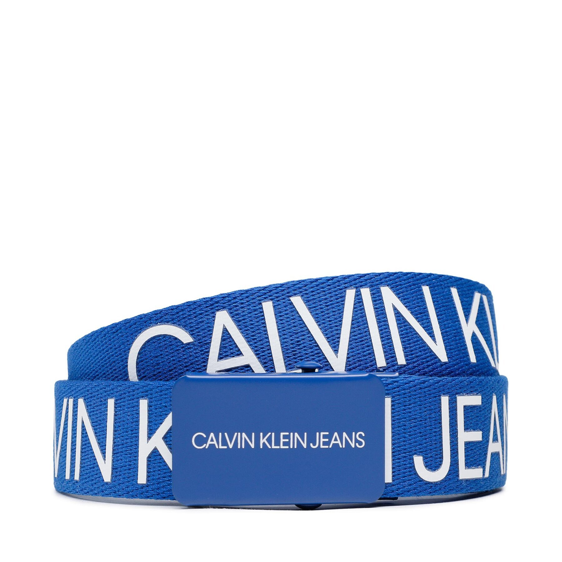 Calvin Klein Jeans Gyerek öv Canvas Logo Belt IU0IU00125 Kék - Pepit.hu