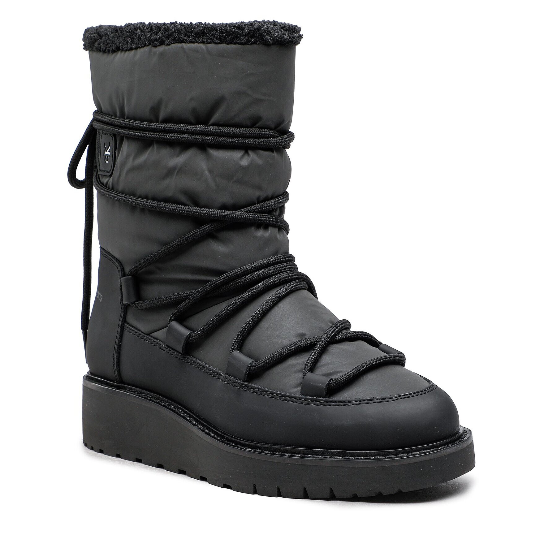 Calvin Klein Jeans Hótaposó Plus Snow Boot YW0YW00731 Fekete - Pepit.hu