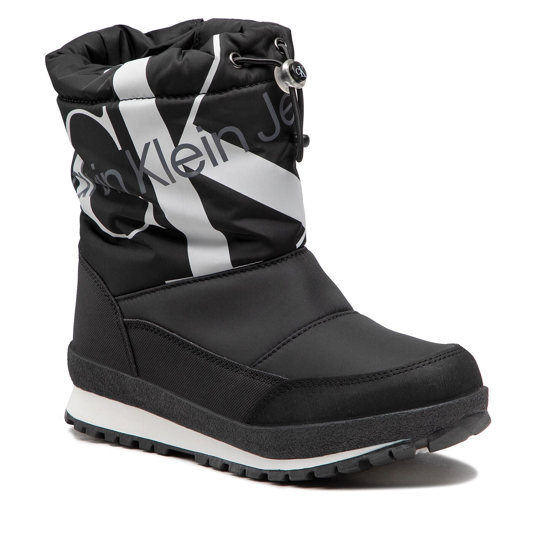 Calvin Klein Jeans Hótaposó Snow Boot V3X6-80423-1474 S Fekete - Pepit.hu