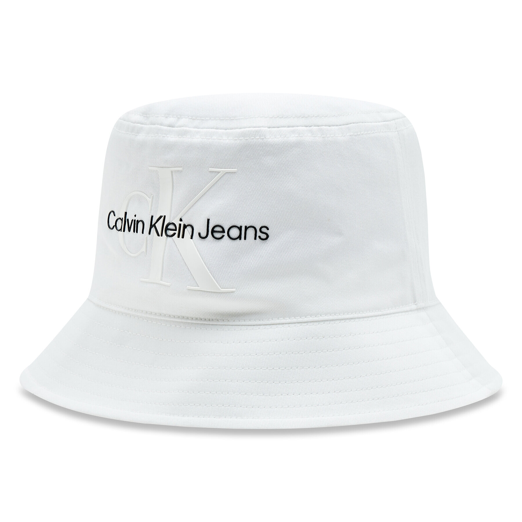 Calvin Klein Jeans Kalap Bucket Monogram K60K610715 Fehér - Pepit.hu