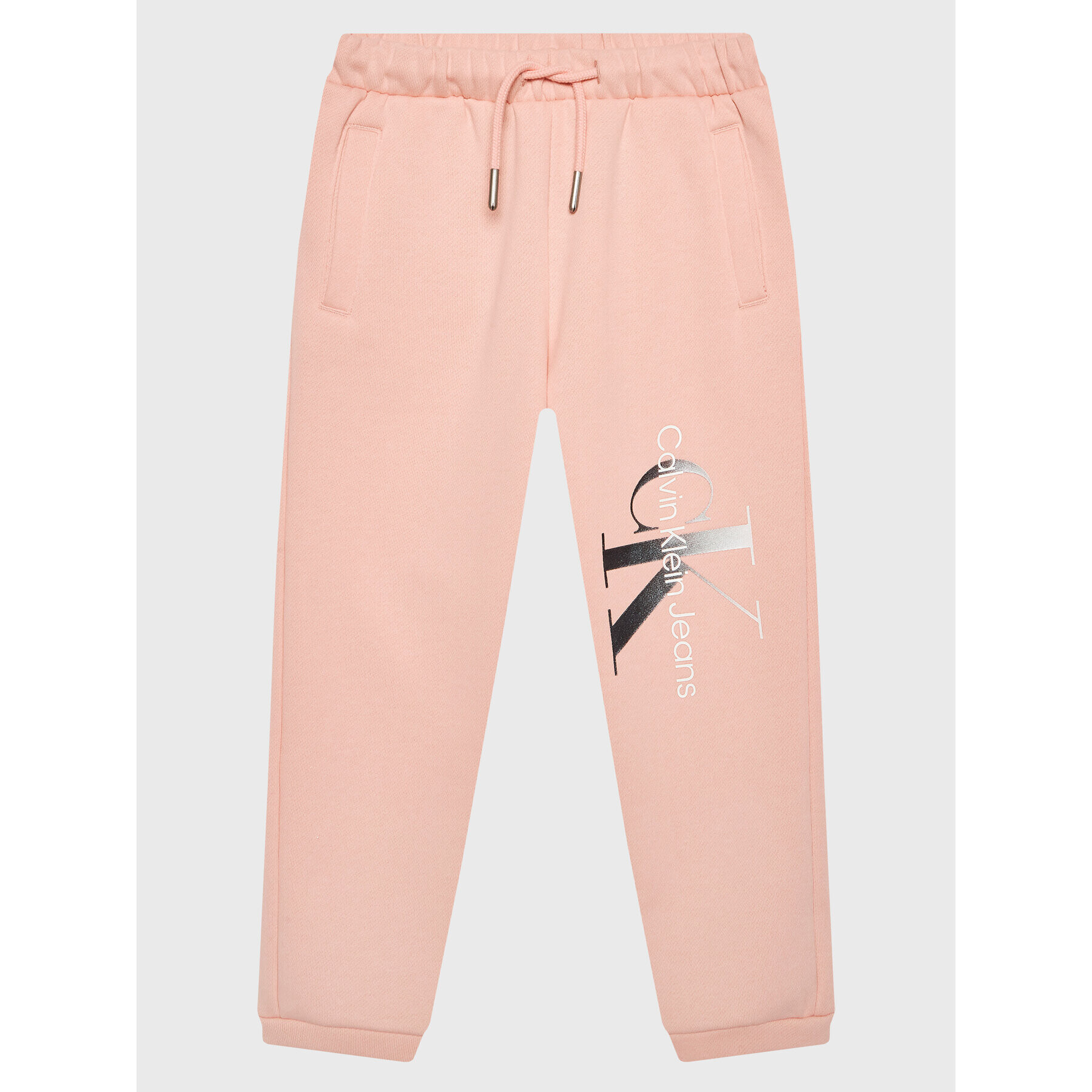 Calvin Klein Jeans Melegítő alsó Gradient Monogram IG0IG01697 Rózsaszín Relaxed Fit - Pepit.hu