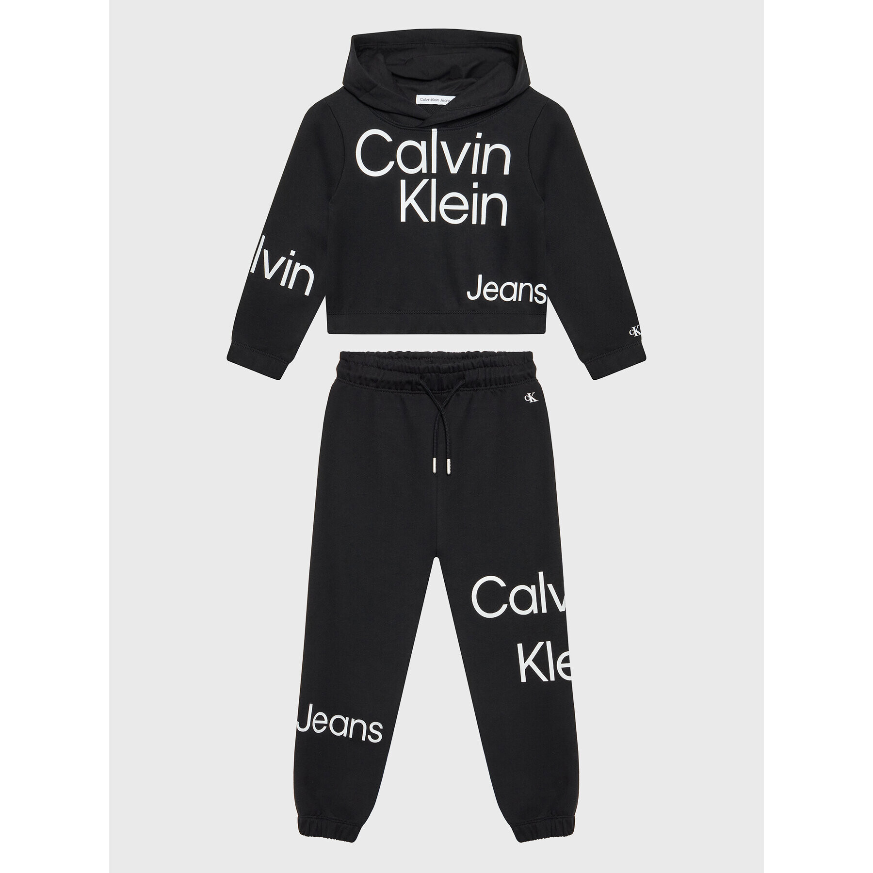 Calvin Klein Jeans Melegítő Bold Inst. Logo IG0IG01769 Fekete Regular Fit - Pepit.hu