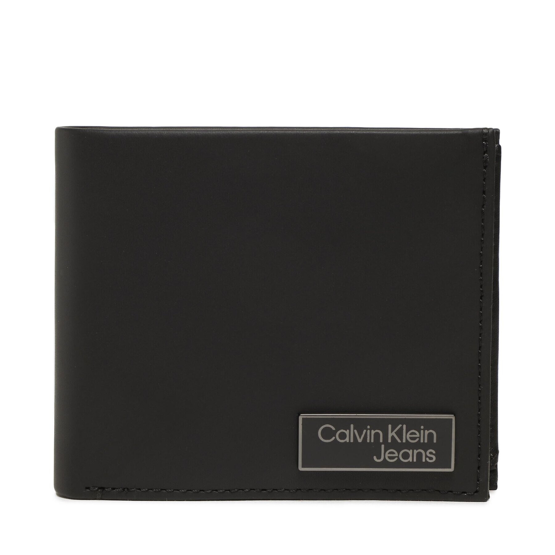 Calvin Klein Jeans Nagyméretű férfi pénztárca Logo Plaque Bifold Extra K50K510131 Fekete - Pepit.hu