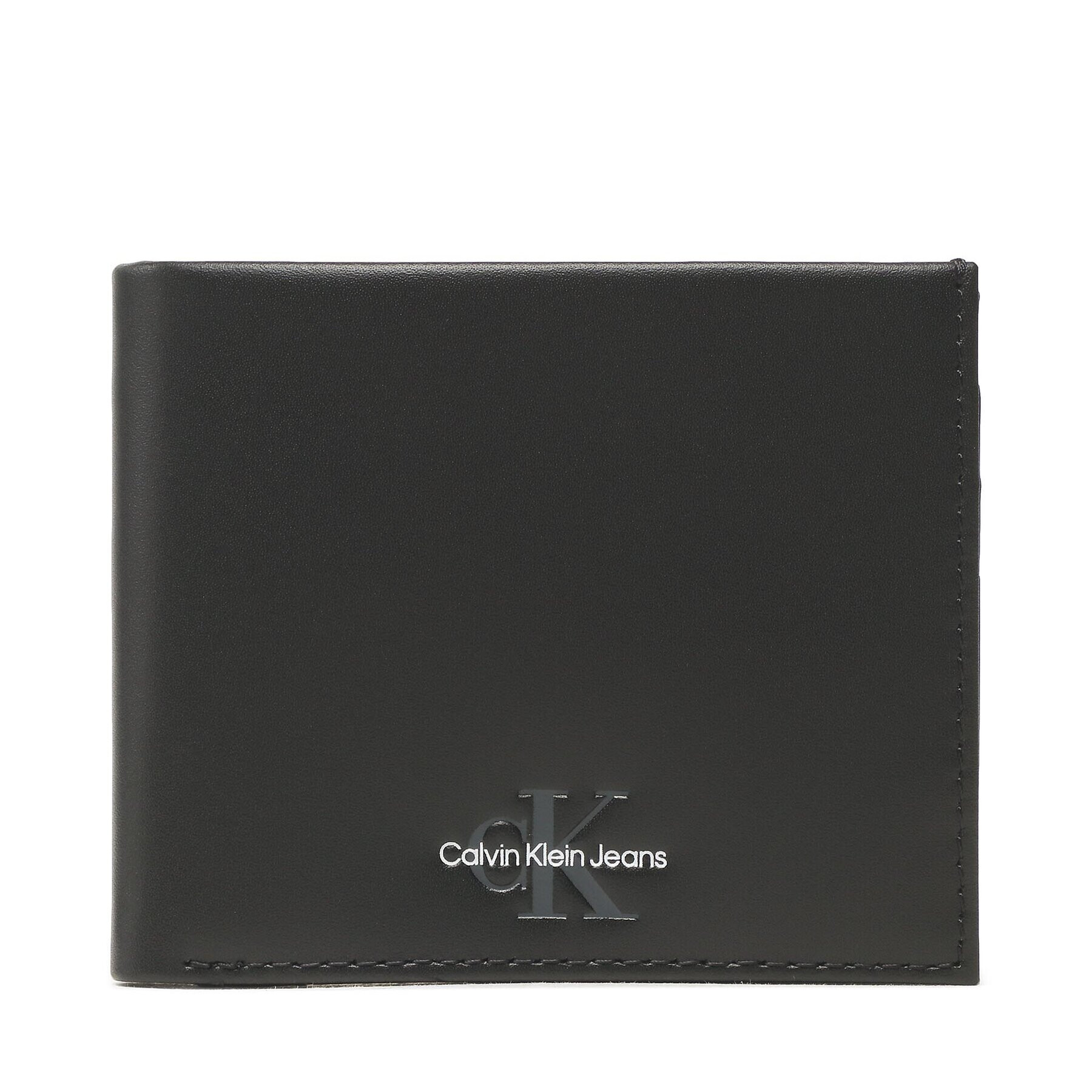 Calvin Klein Jeans Nagyméretű férfi pénztárca Monogram Soft Bifold K50K510430 Fekete - Pepit.hu