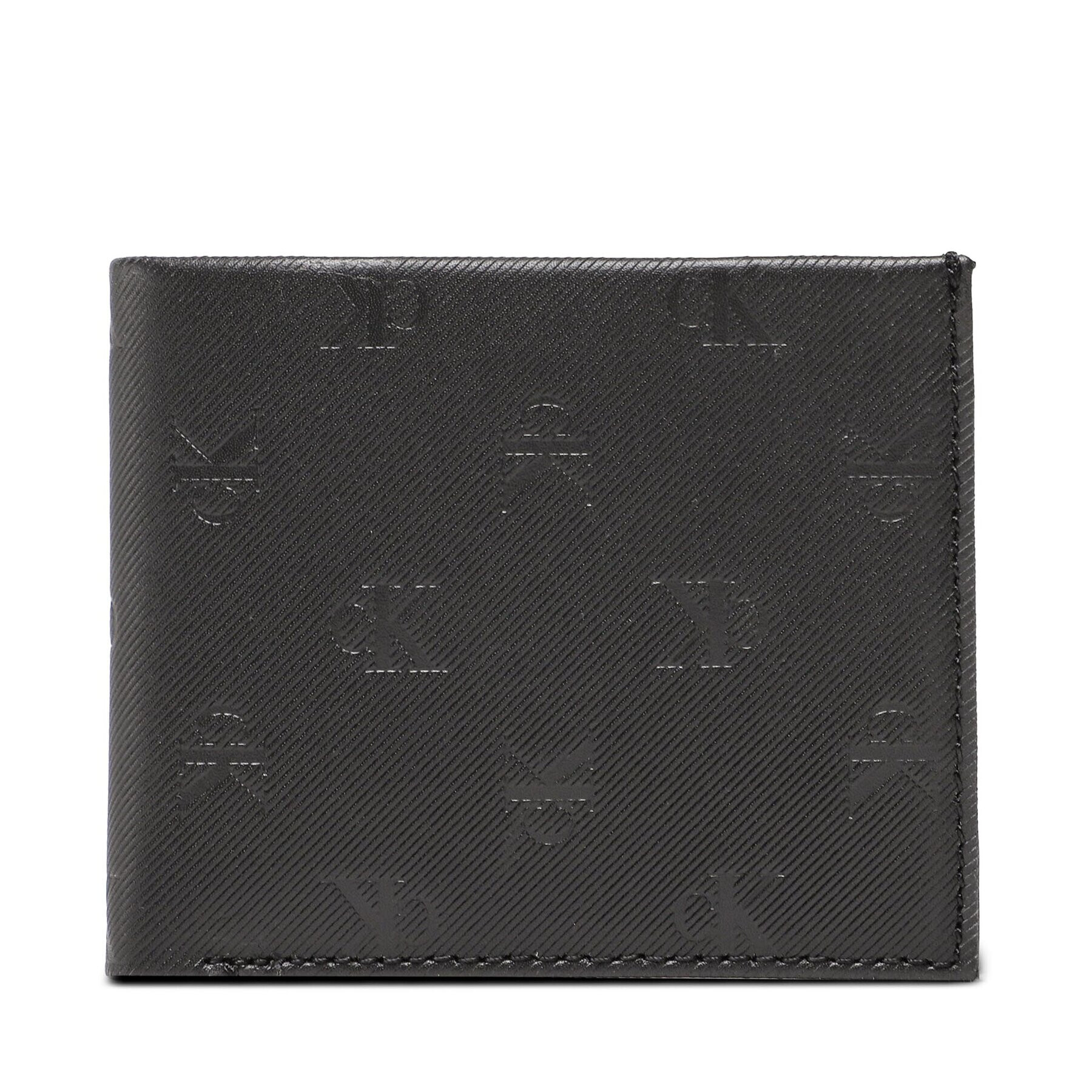 Calvin Klein Jeans Nagyméretű férfi pénztárca Monogram Soft Bifold W/Coin Aop K50K510437 Fekete - Pepit.hu