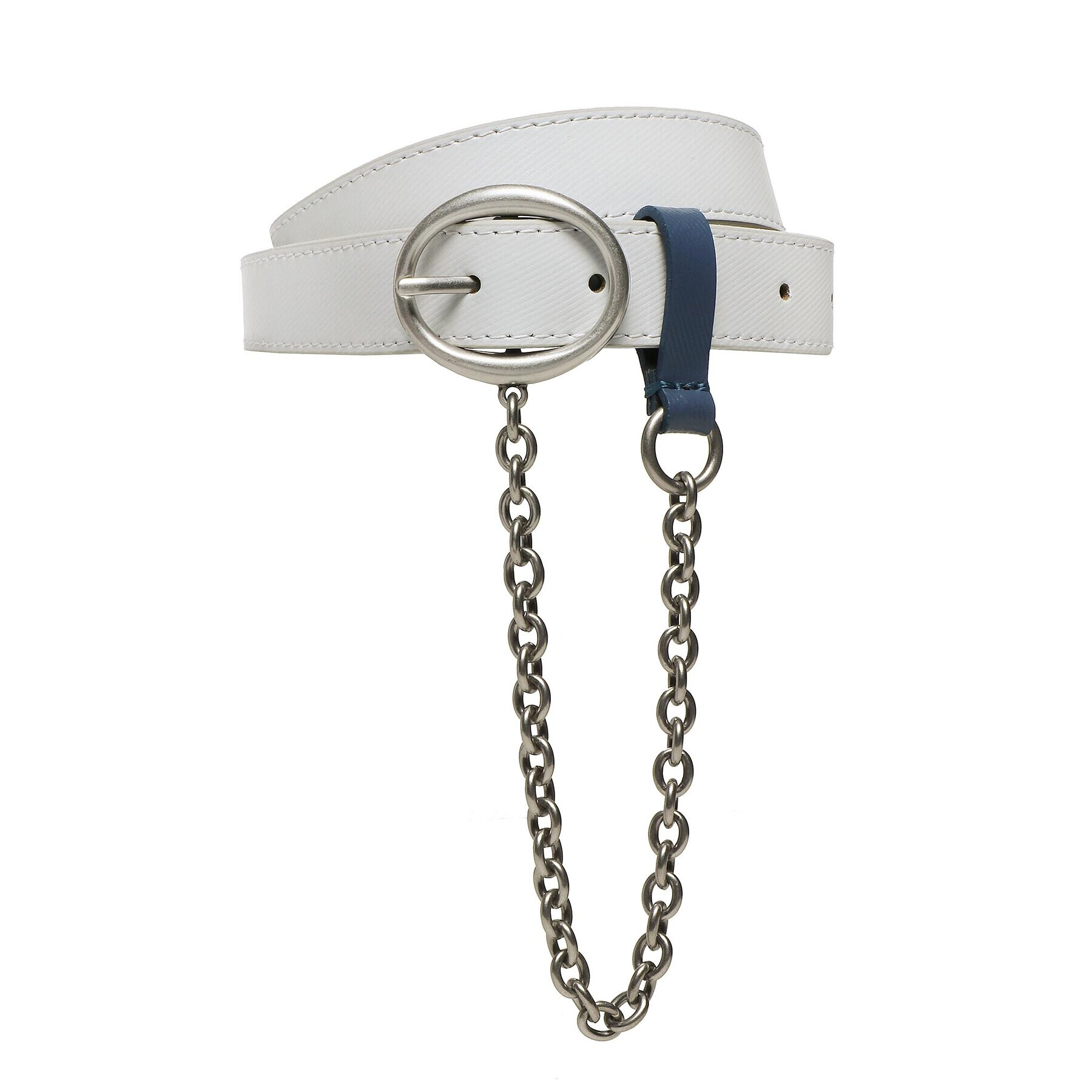 Calvin Klein Jeans Női öv Round Classic Belt Chain 25Mm K60K610360 Fehér - Pepit.hu