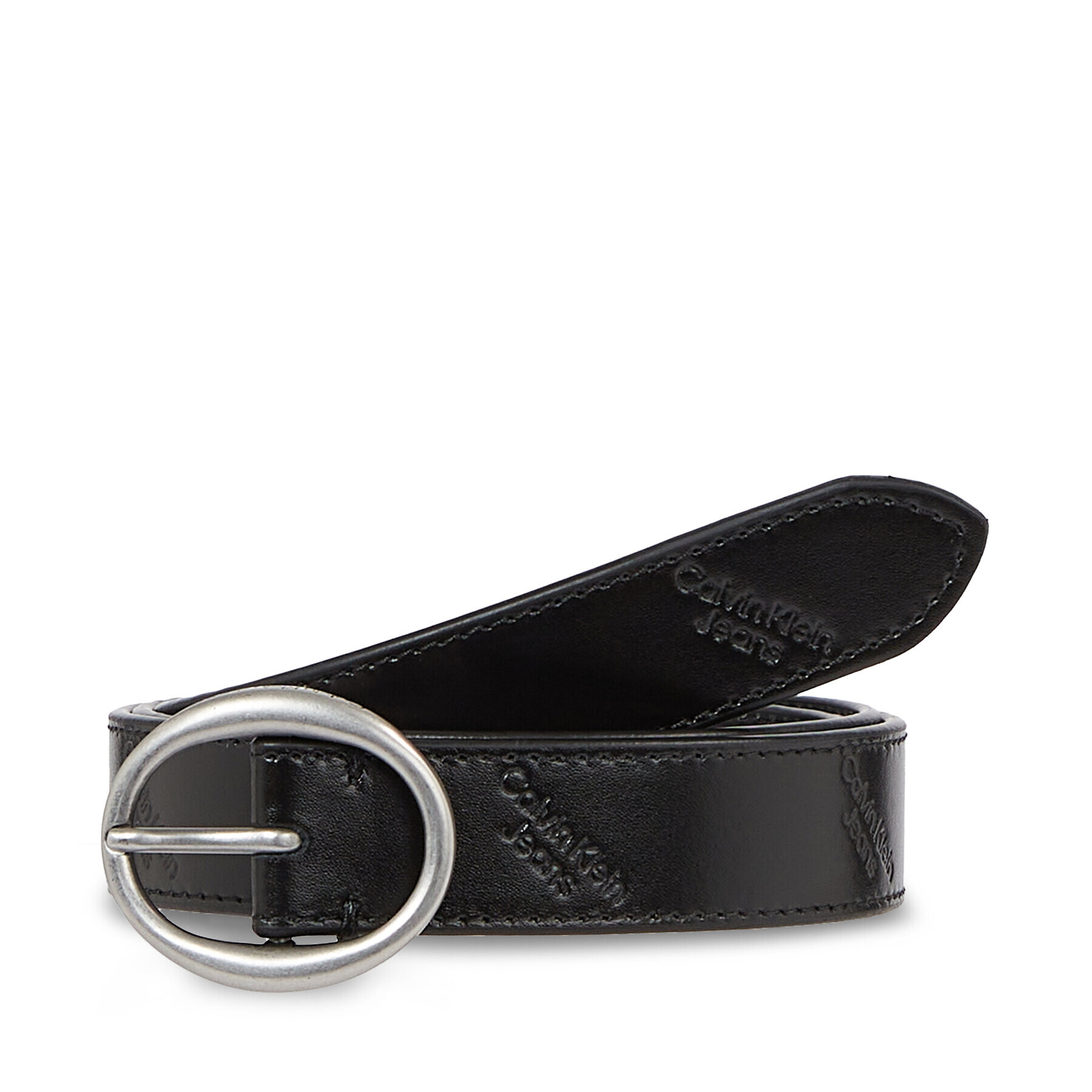 Calvin Klein Jeans Női öv Round Classic Lthr Aop Belt K60K611245 Fekete - Pepit.hu