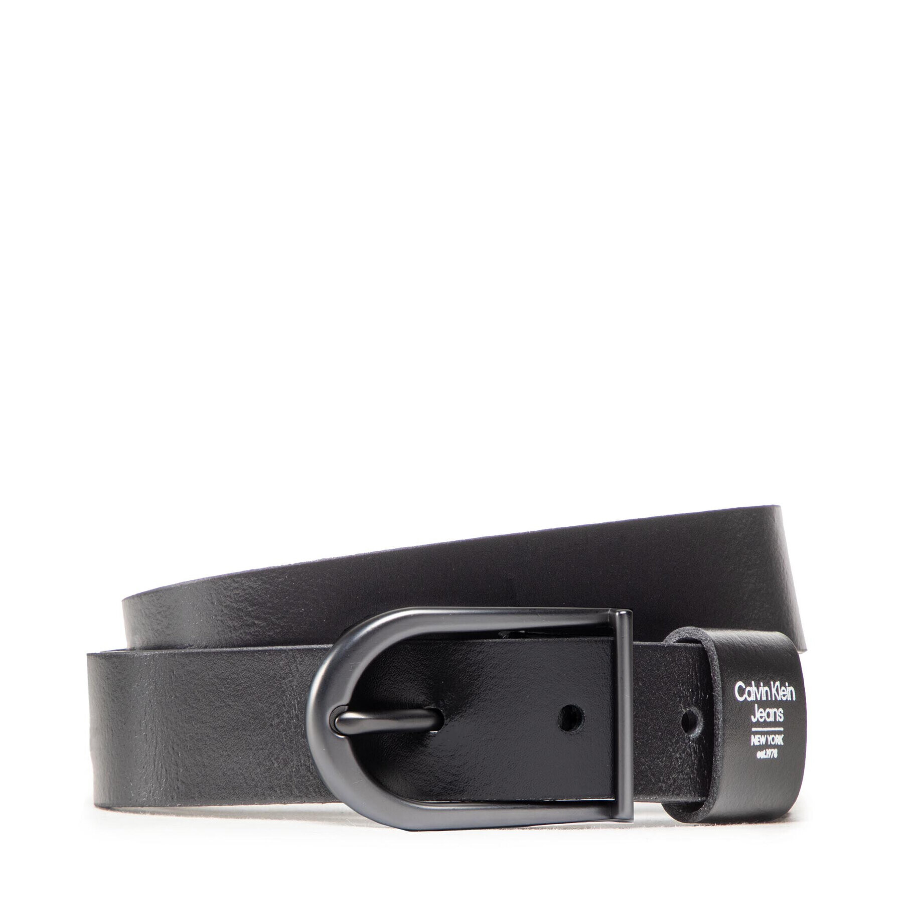 Calvin Klein Jeans Női öv Round Logo Loop Belt K60K610114 Fekete - Pepit.hu