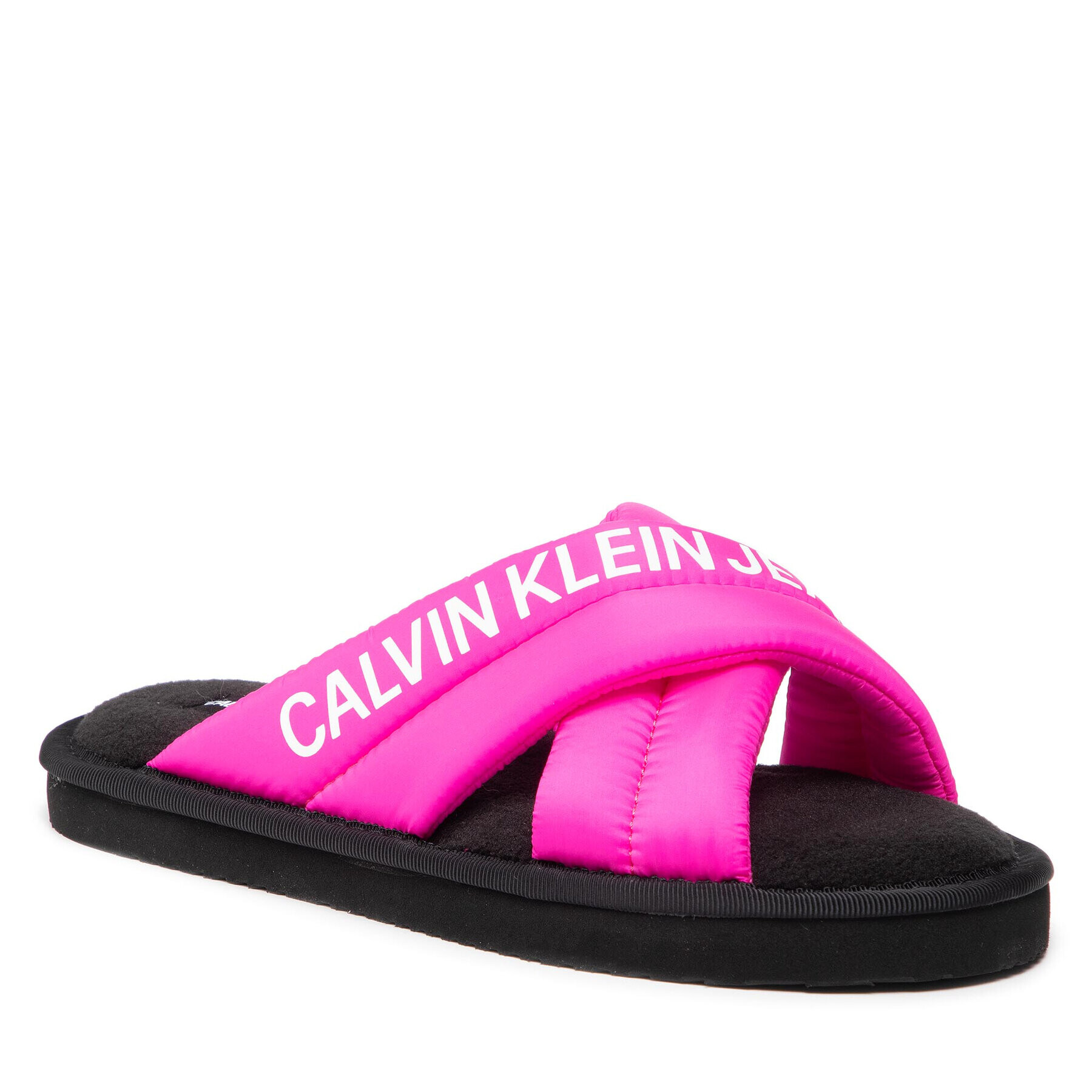 Calvin Klein Jeans Papucs Home Criss Cross Slipper YW0YW00477 Rózsaszín - Pepit.hu