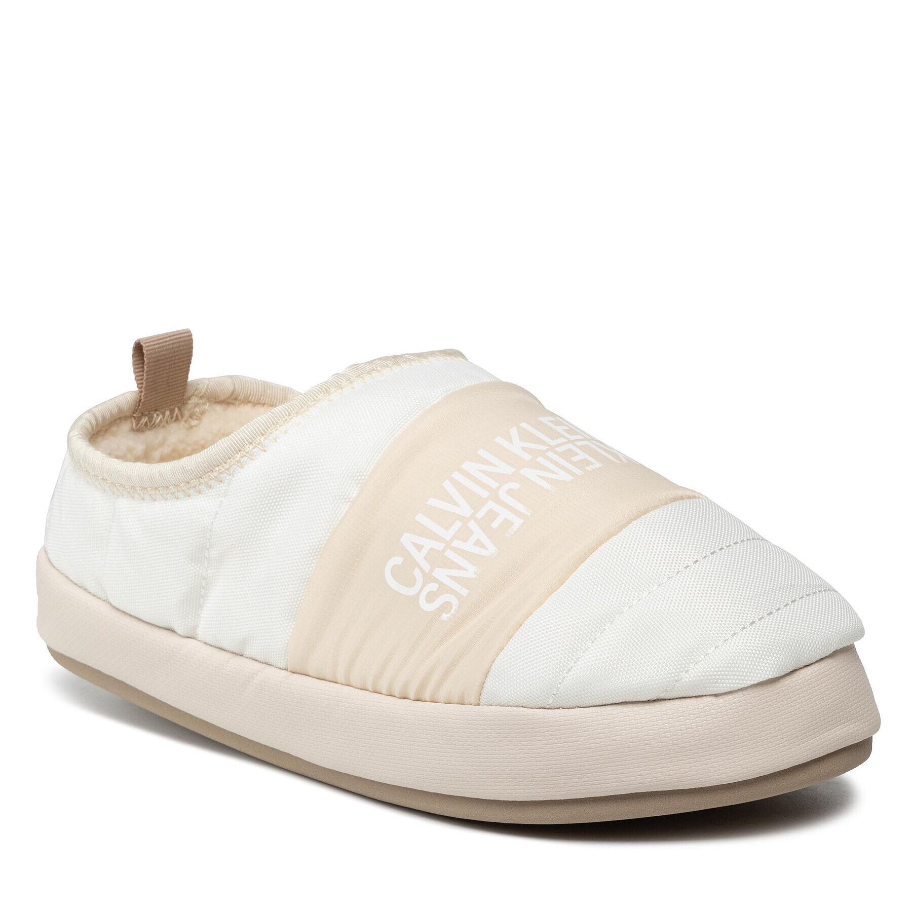 Calvin Klein Jeans Papucs Home Shoe Slipper W Warm Linning YM0YM00242 Fehér - Pepit.hu