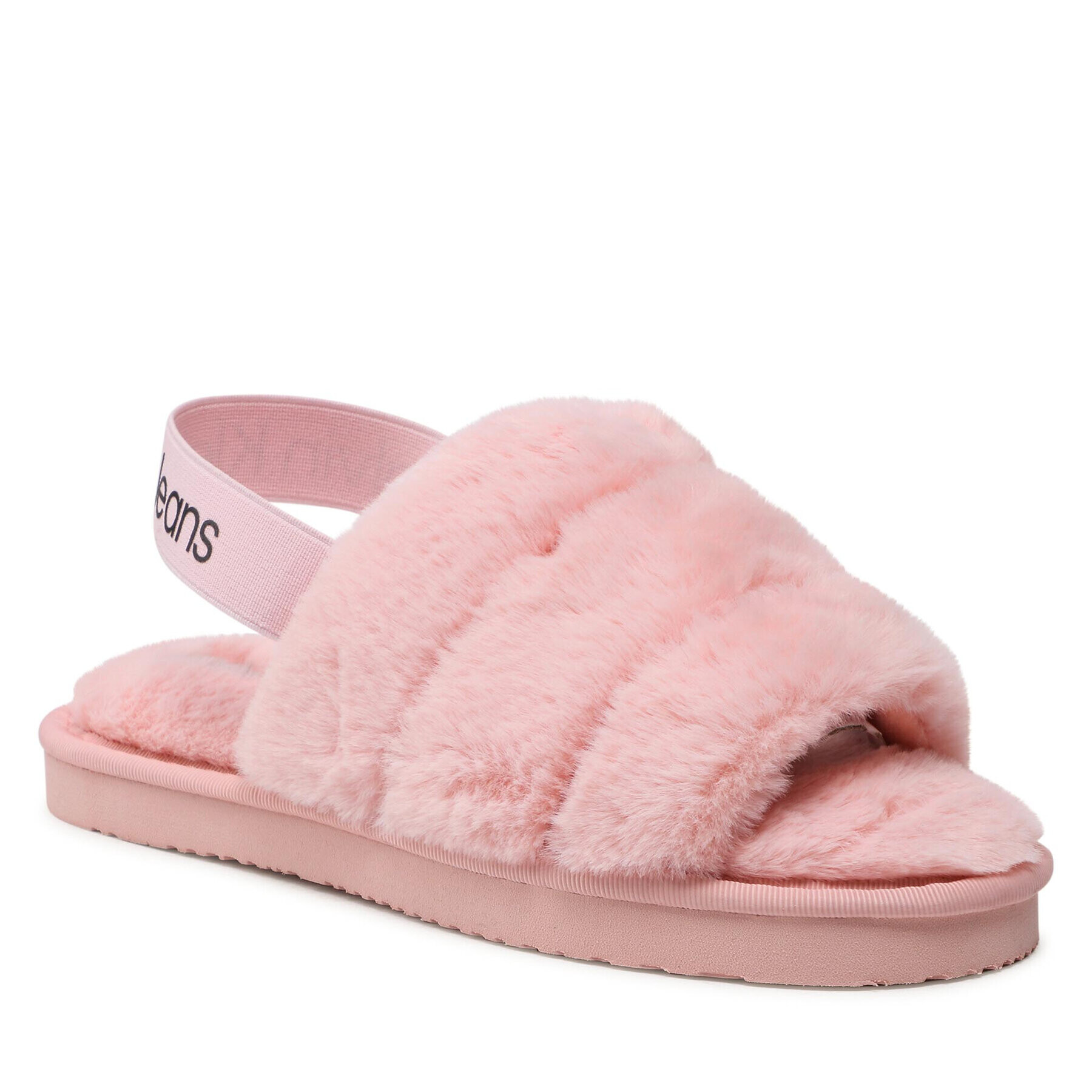 Calvin Klein Jeans Papucs Home Slipper Fakefur Elastic YW0YW00751 Rózsaszín - Pepit.hu